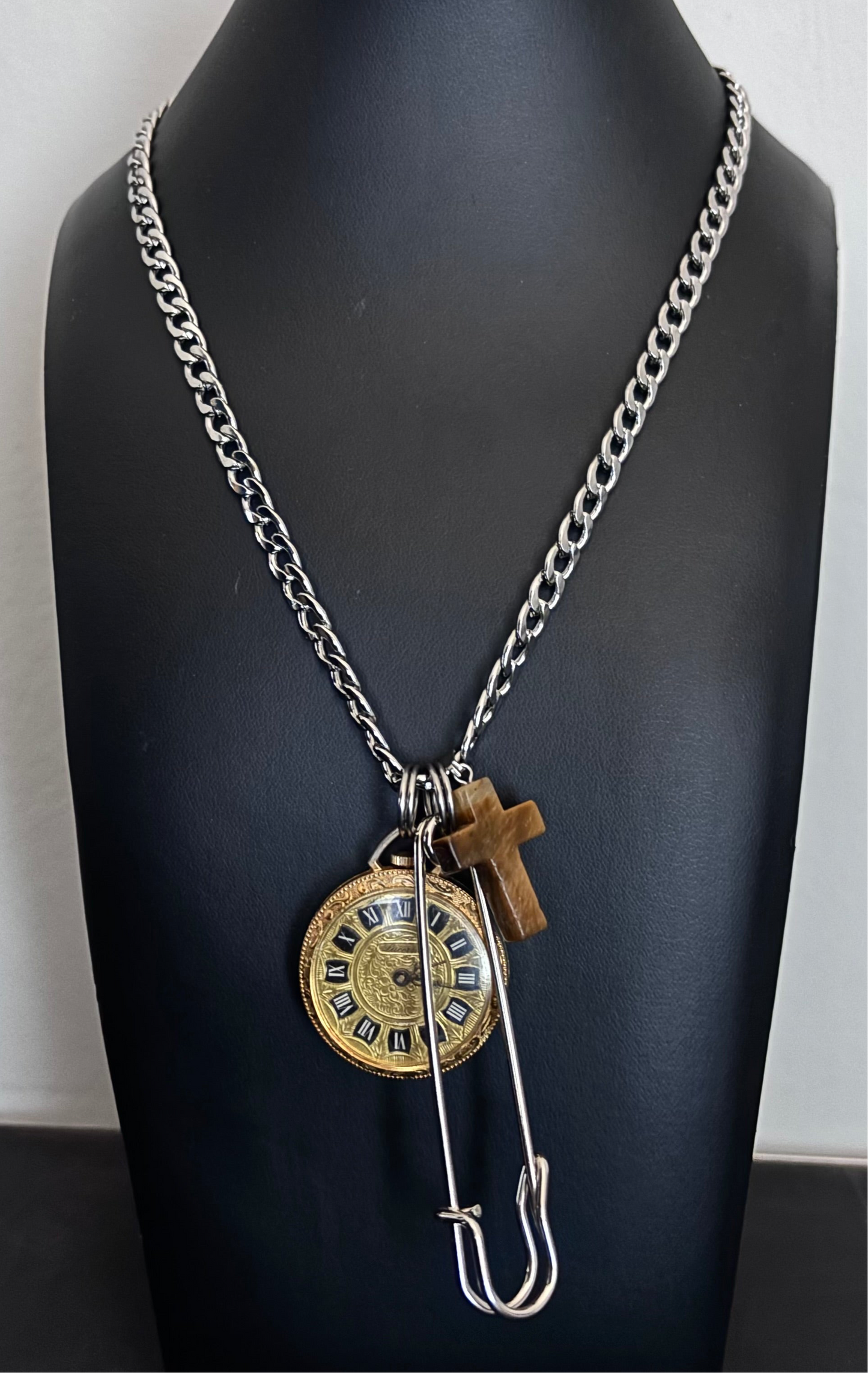 Gold StopWatch Chain