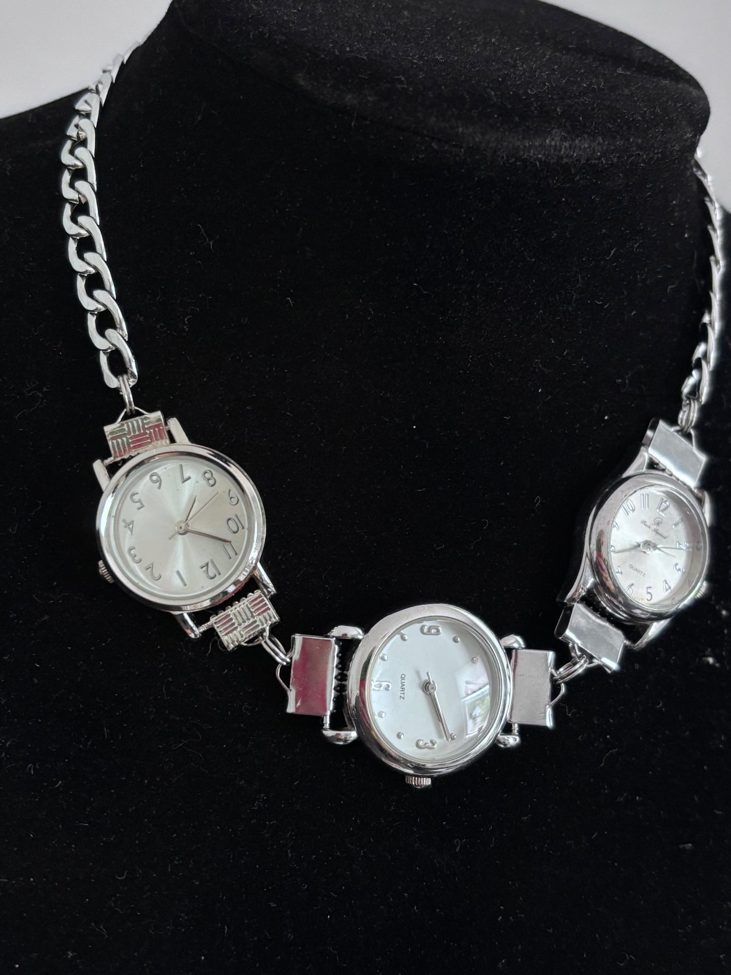 Small Silver Watch Chain