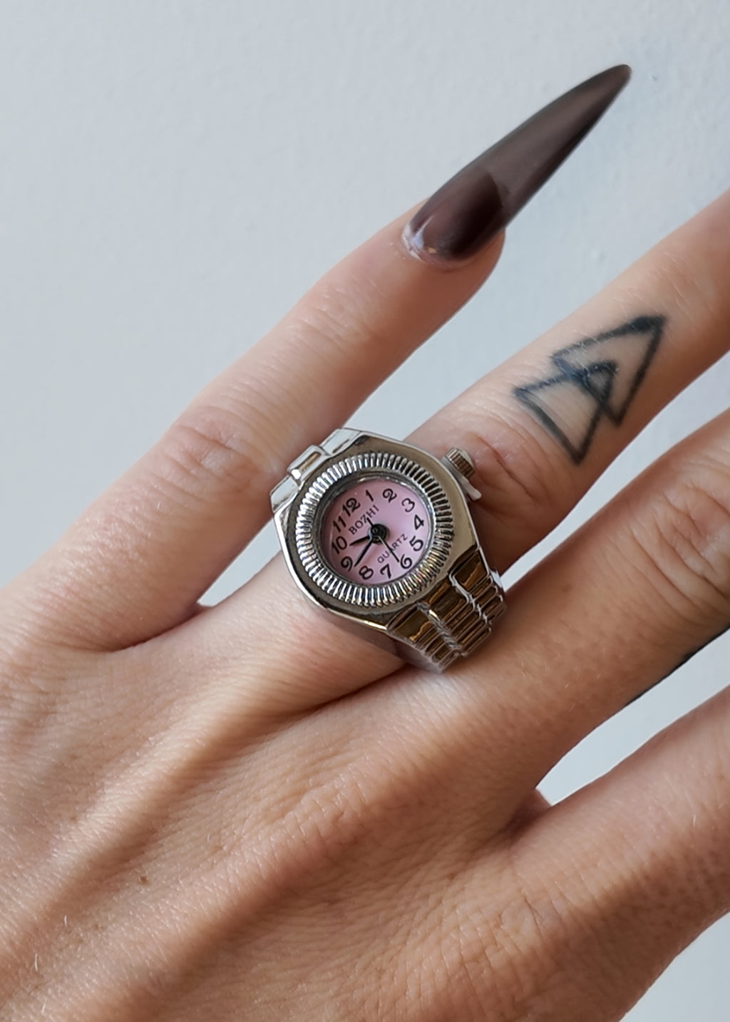 Silver Watch Ring