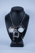 Pinned Down Charm Necklace