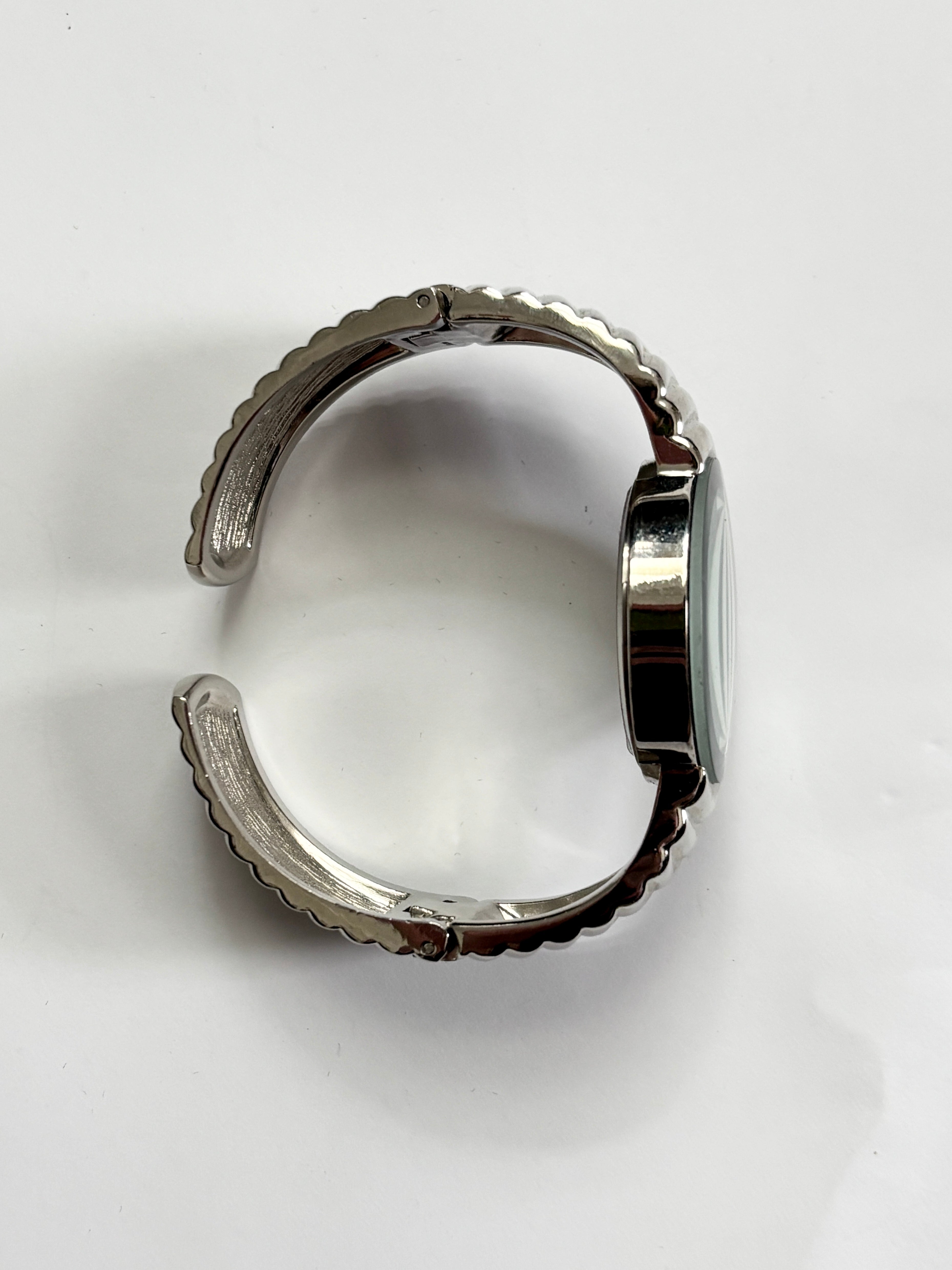 Silver Bangle Watch
