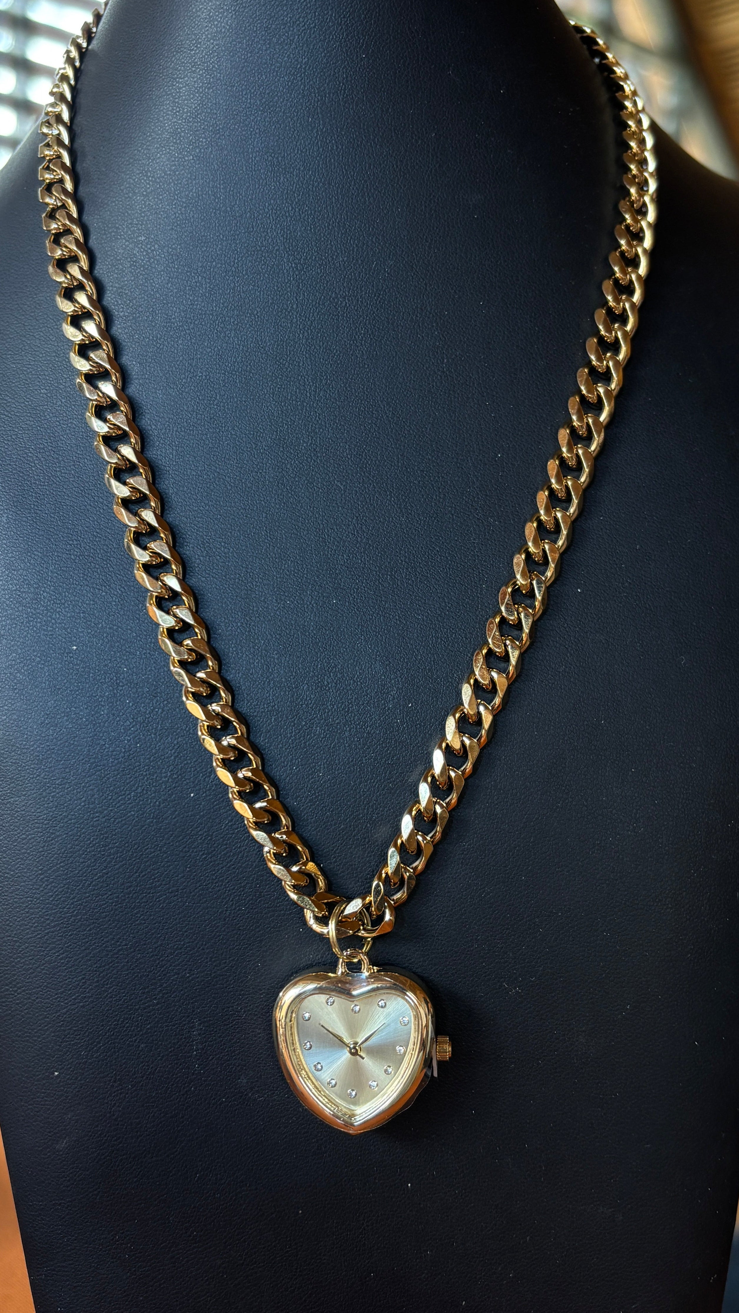 Heart Watch Chain
