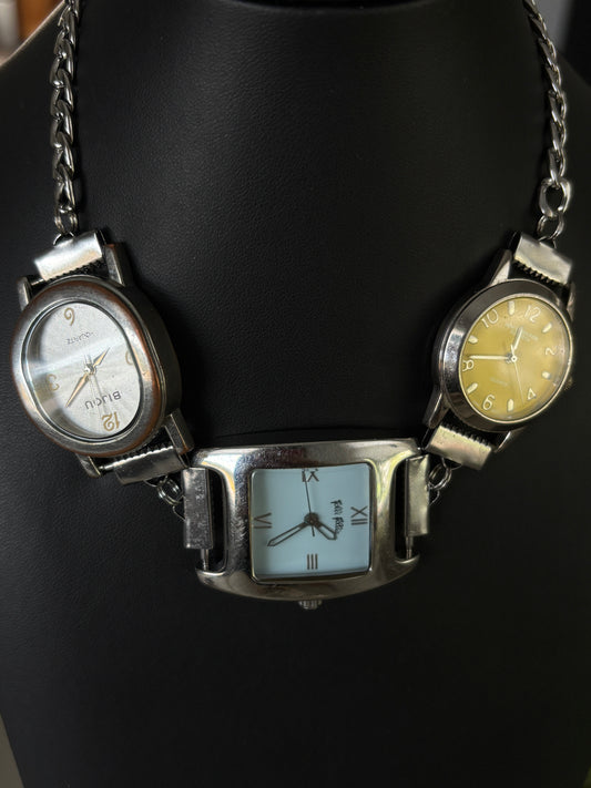 Sunday Watch Necklace