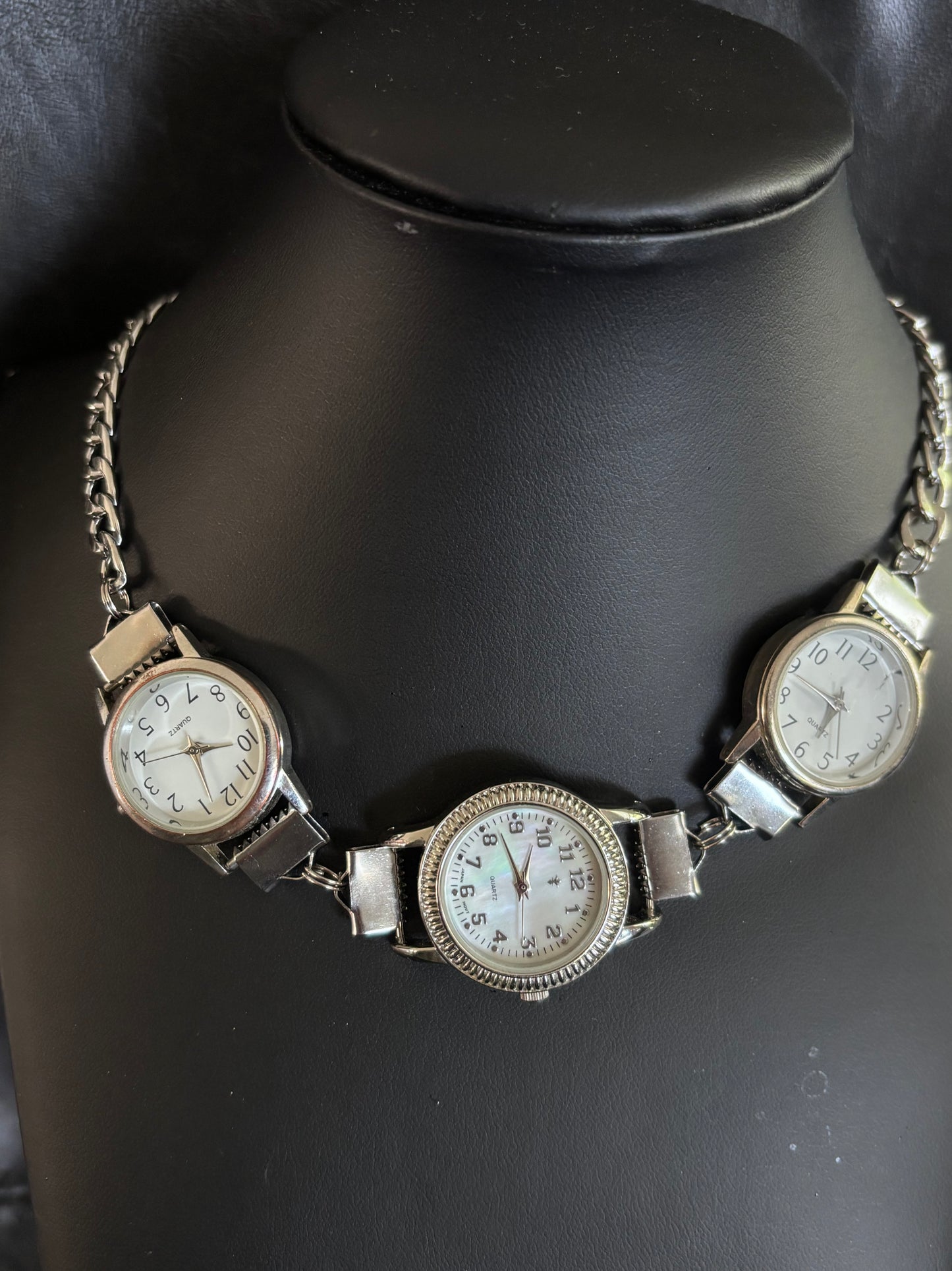 1 of 1 Silver Watch Necklace