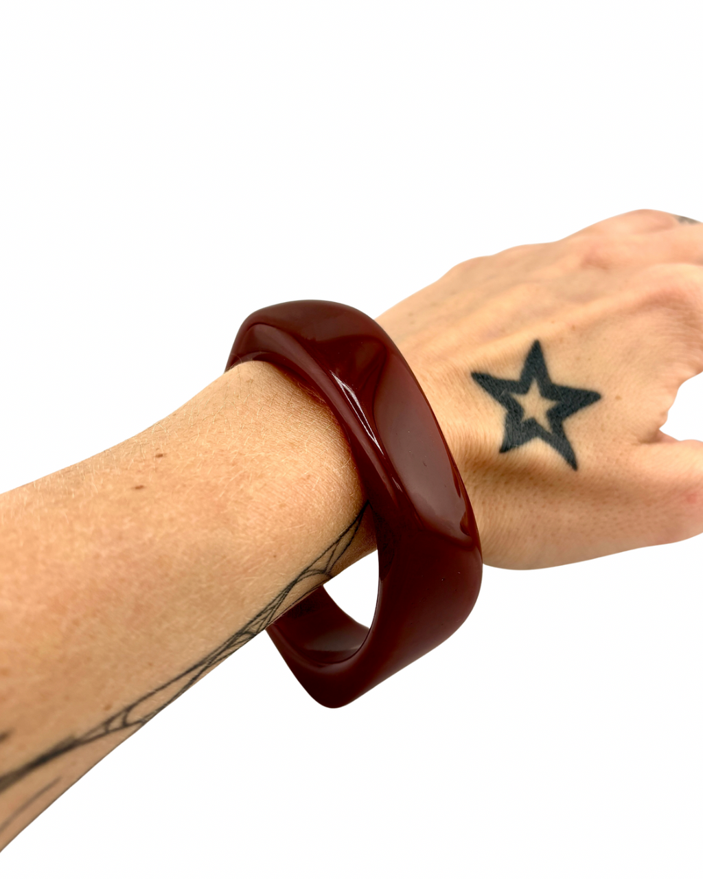 Burgundy Red Bangle