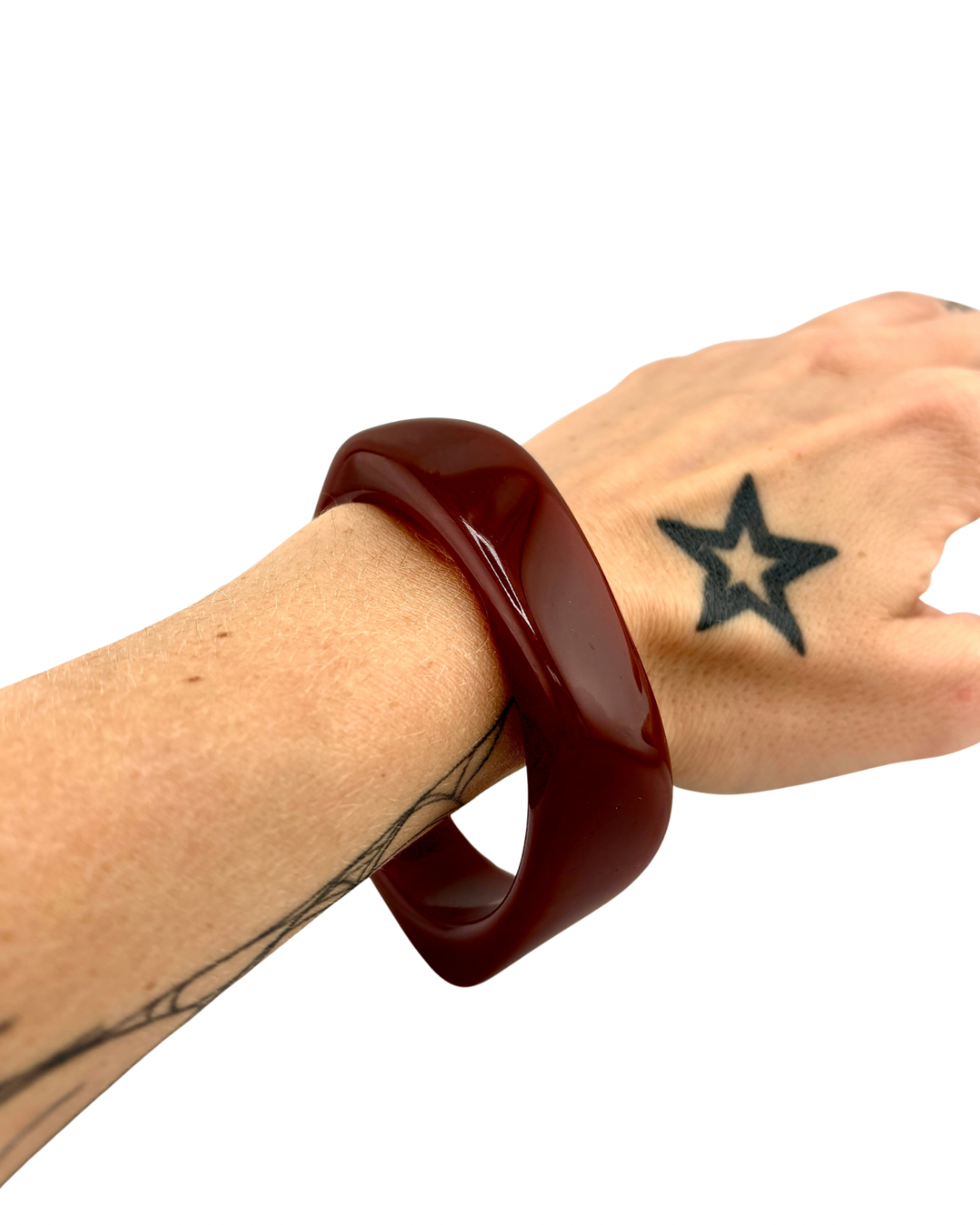 Burgundy Red Bangle