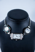 Silver Watch Necklace