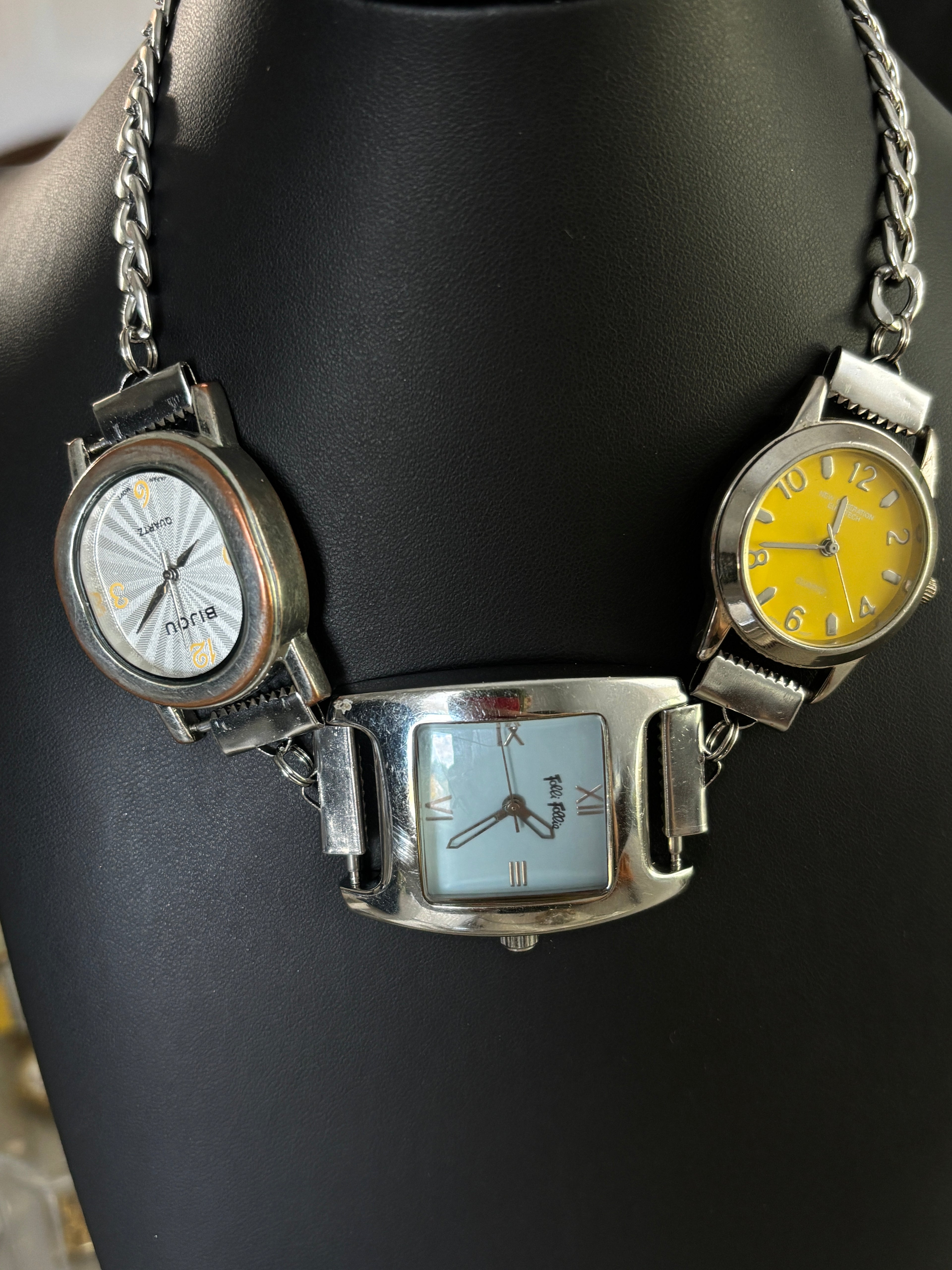 Sunday Watch Necklace