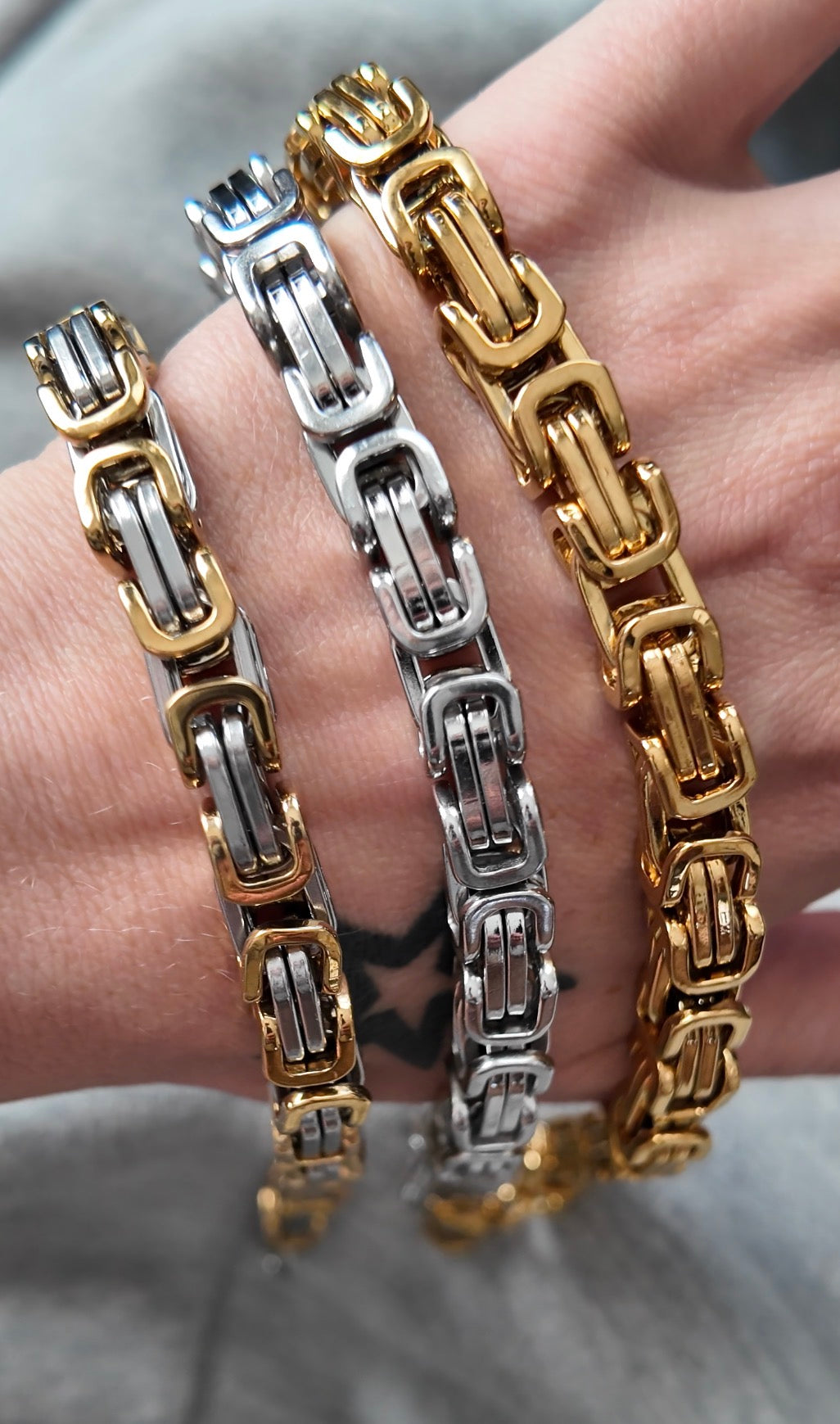 Chunky Steel Bracelet