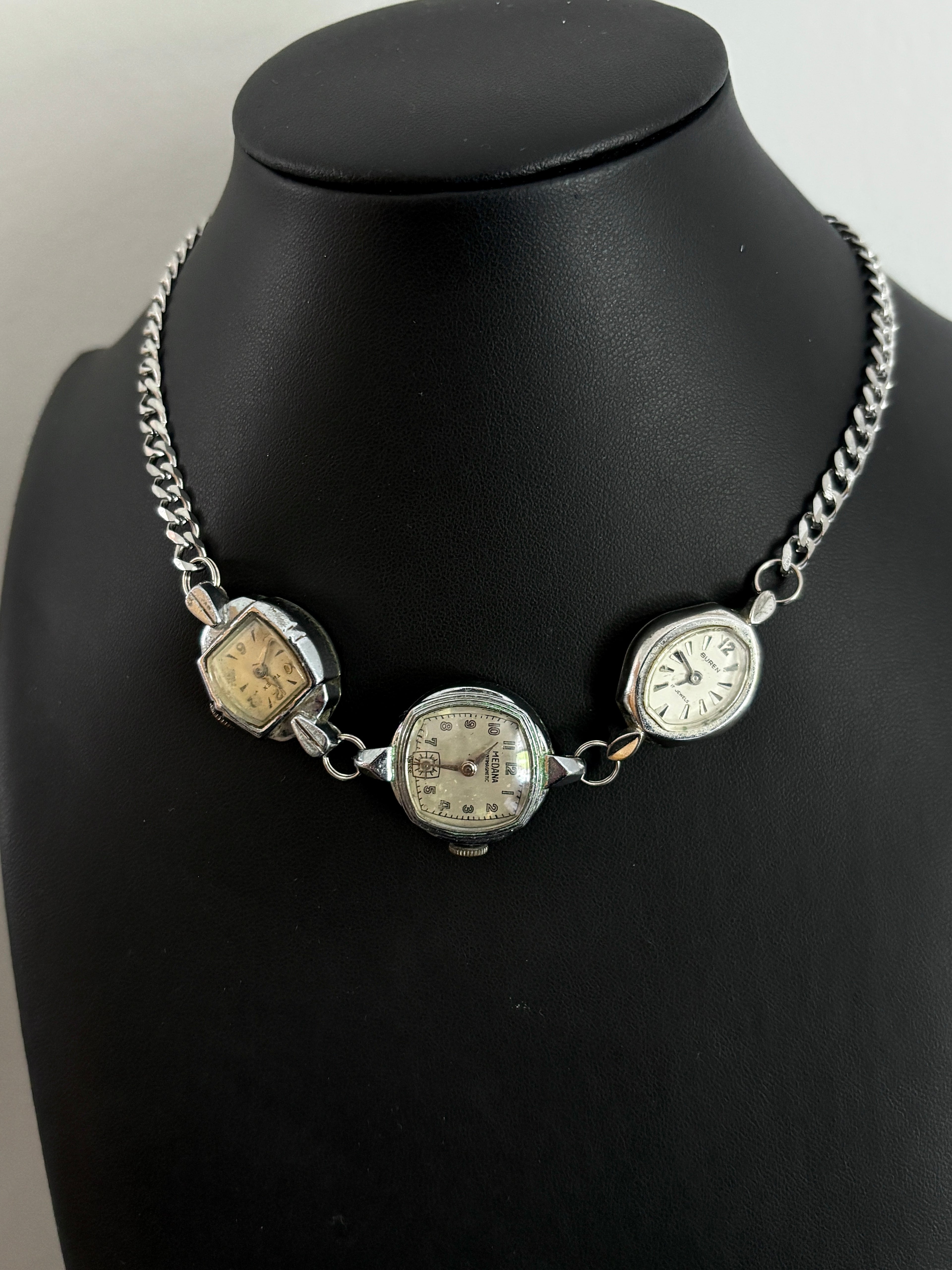 Vintage Silver Time Chain