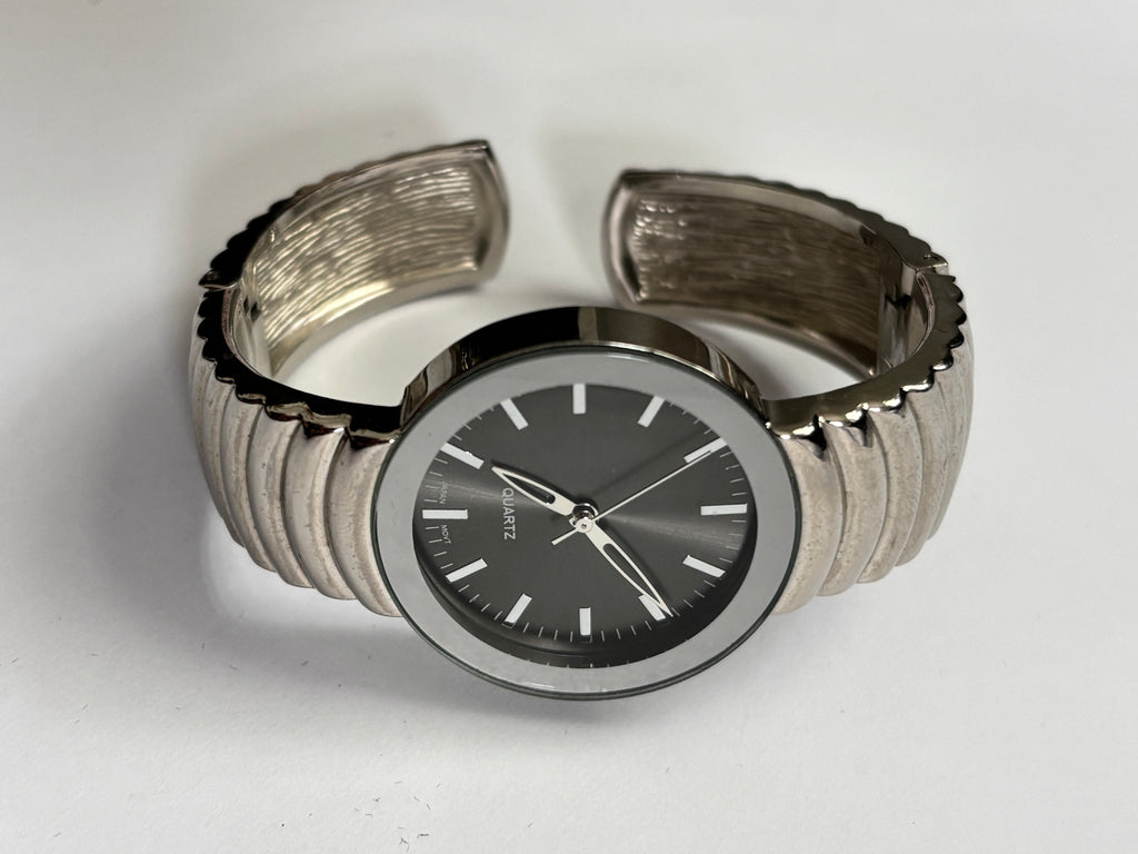 Silver Bangle Watch