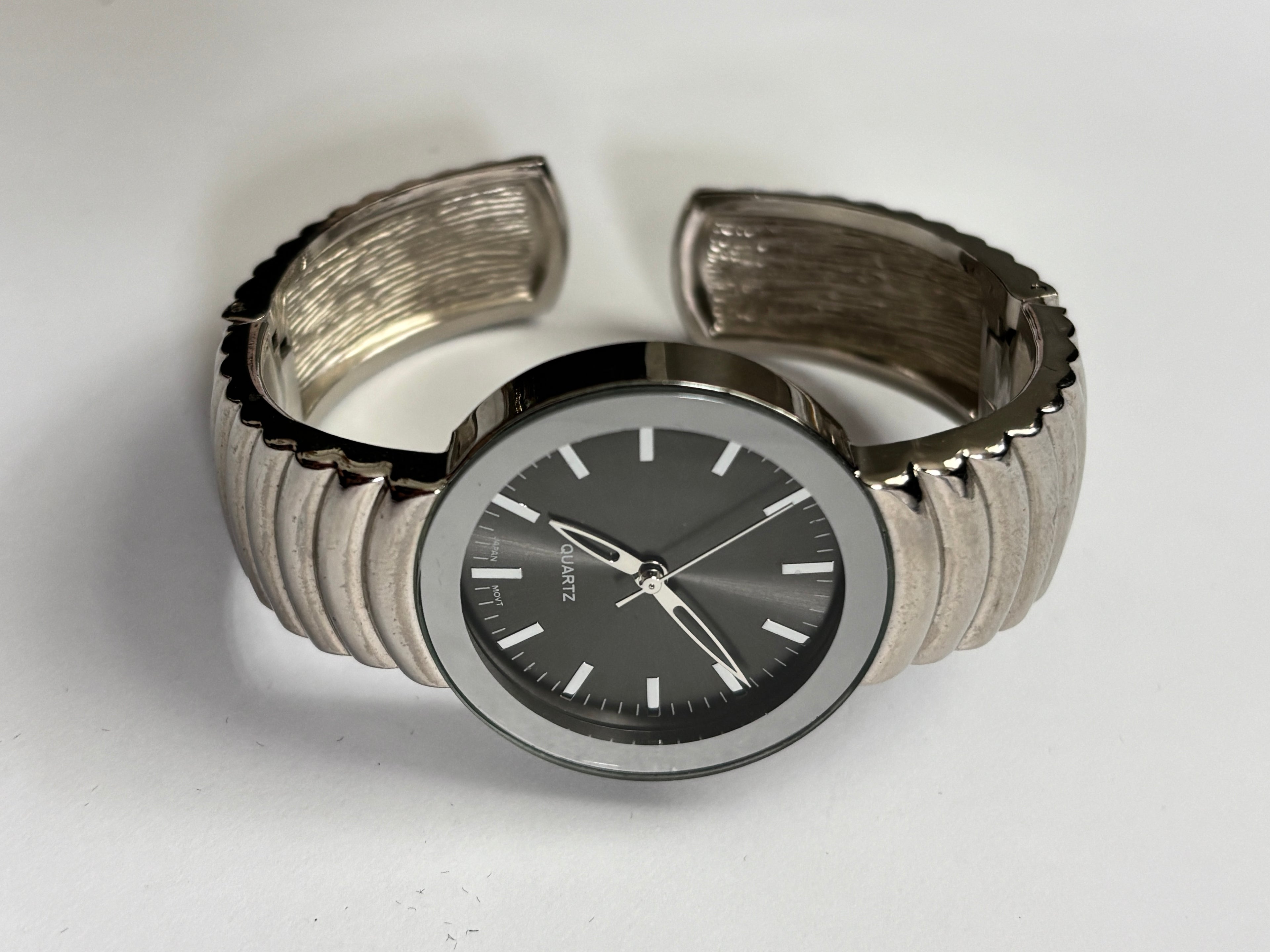 Silver Bangle Watch