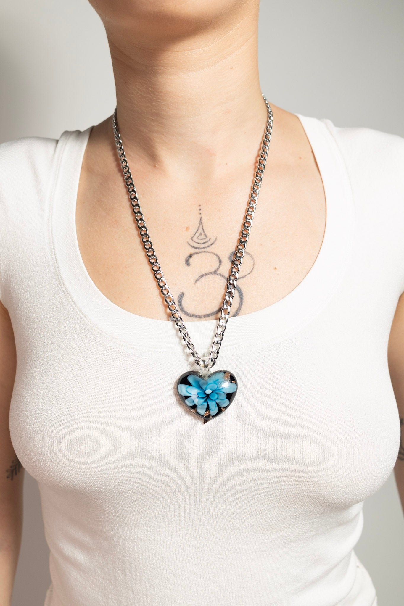 Glass Heart Chain