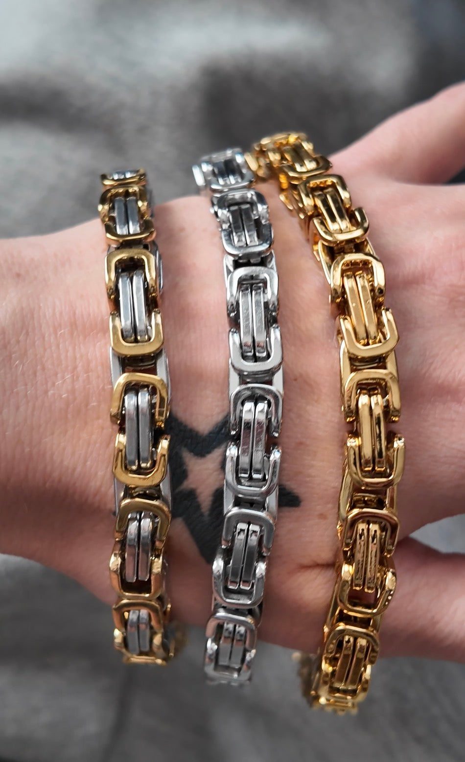 Chunky Steel Bracelet