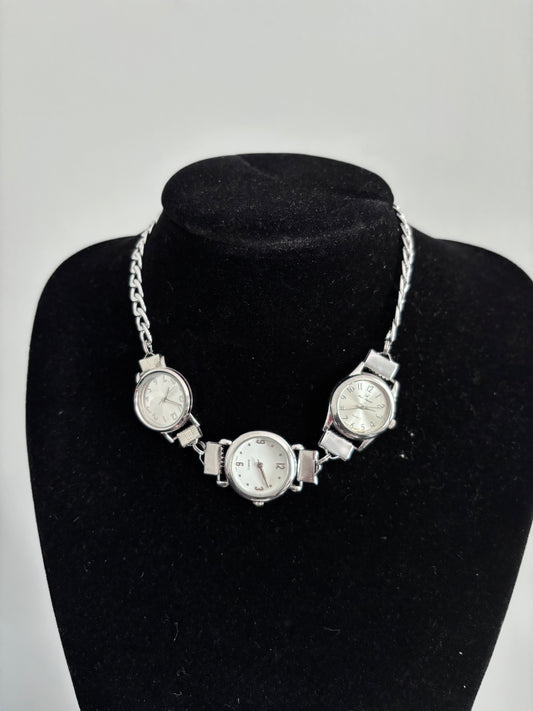 Small Silver Watch Chain