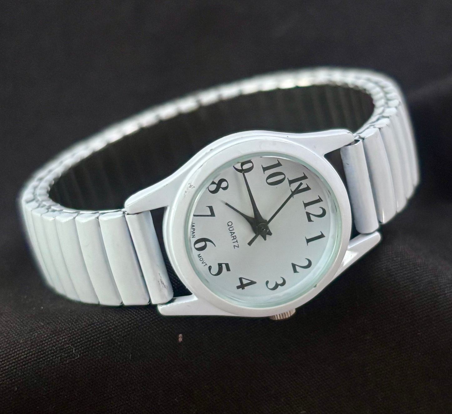 White Stretch Watch