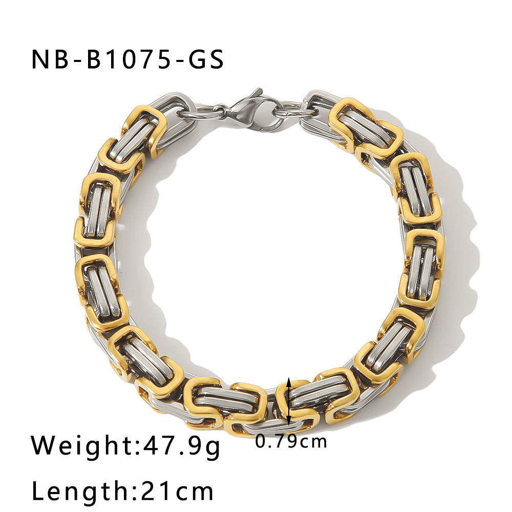 Chunky Steel Bracelet