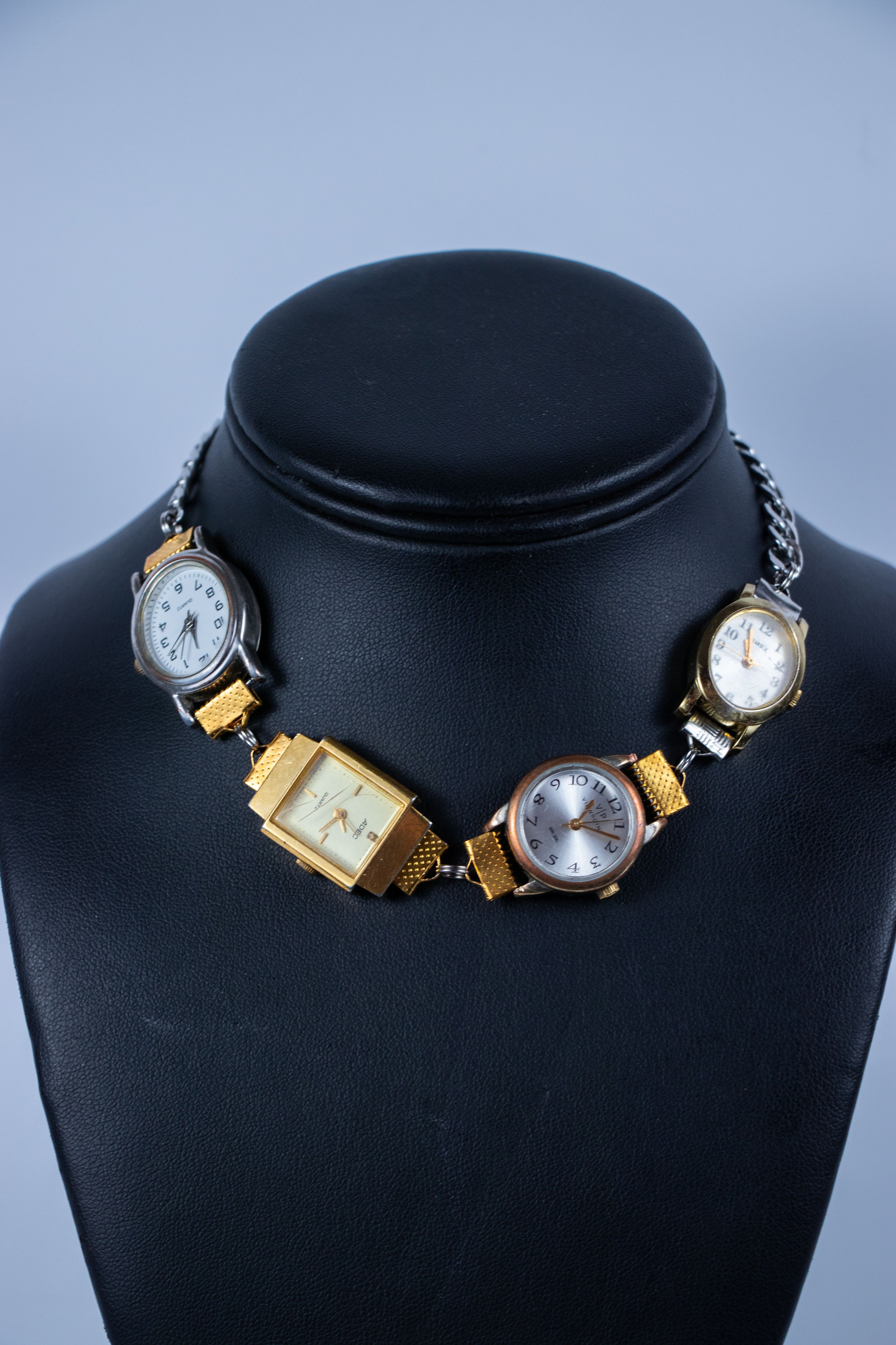 Mixed Time Zones Necklace