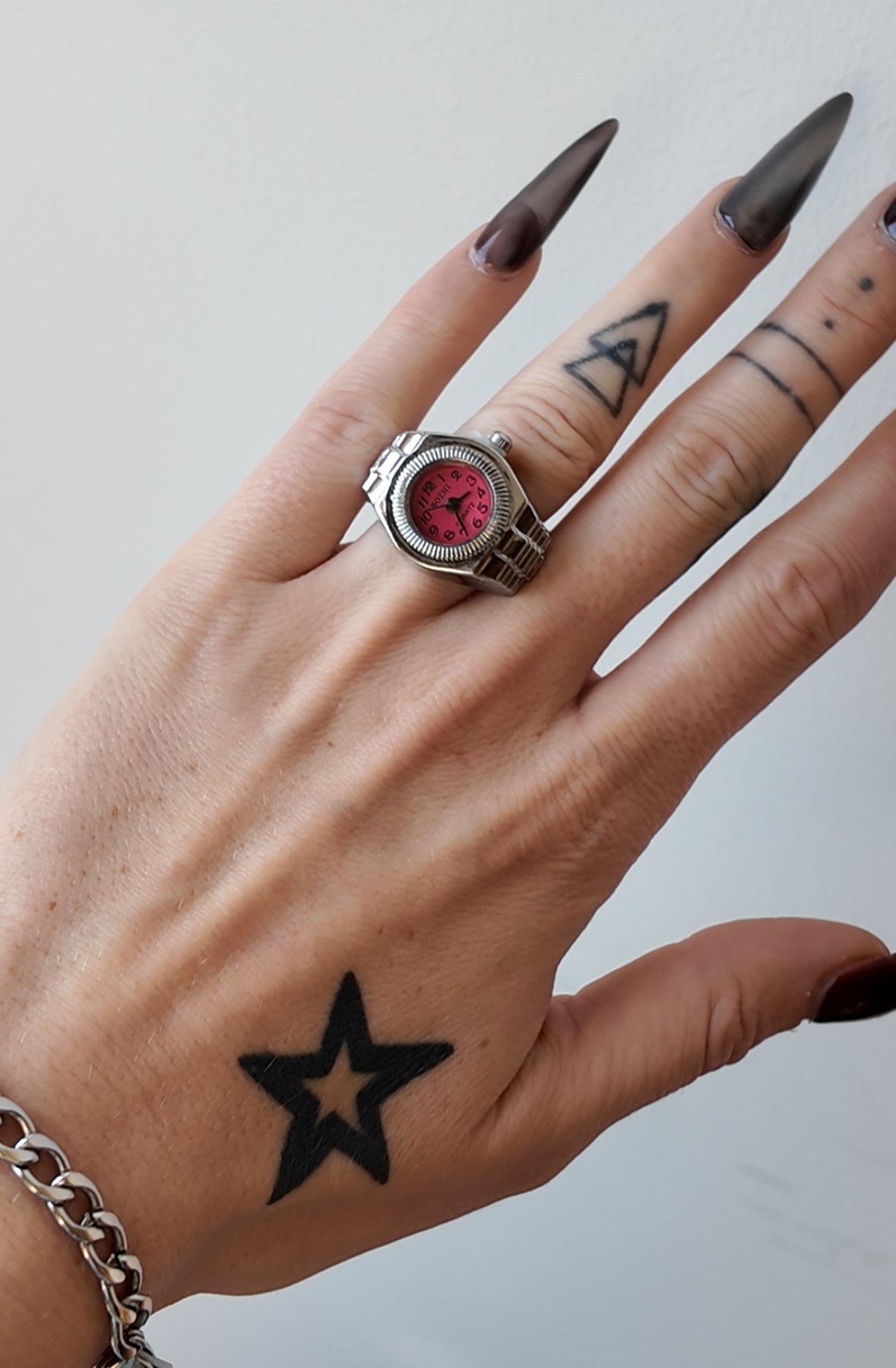 Silver Watch Ring