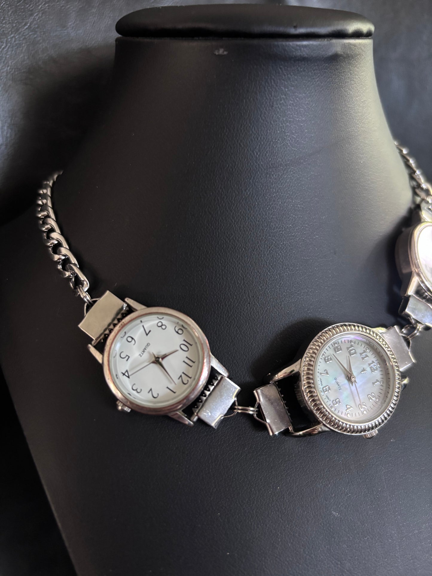 1 of 1 Silver Watch Necklace