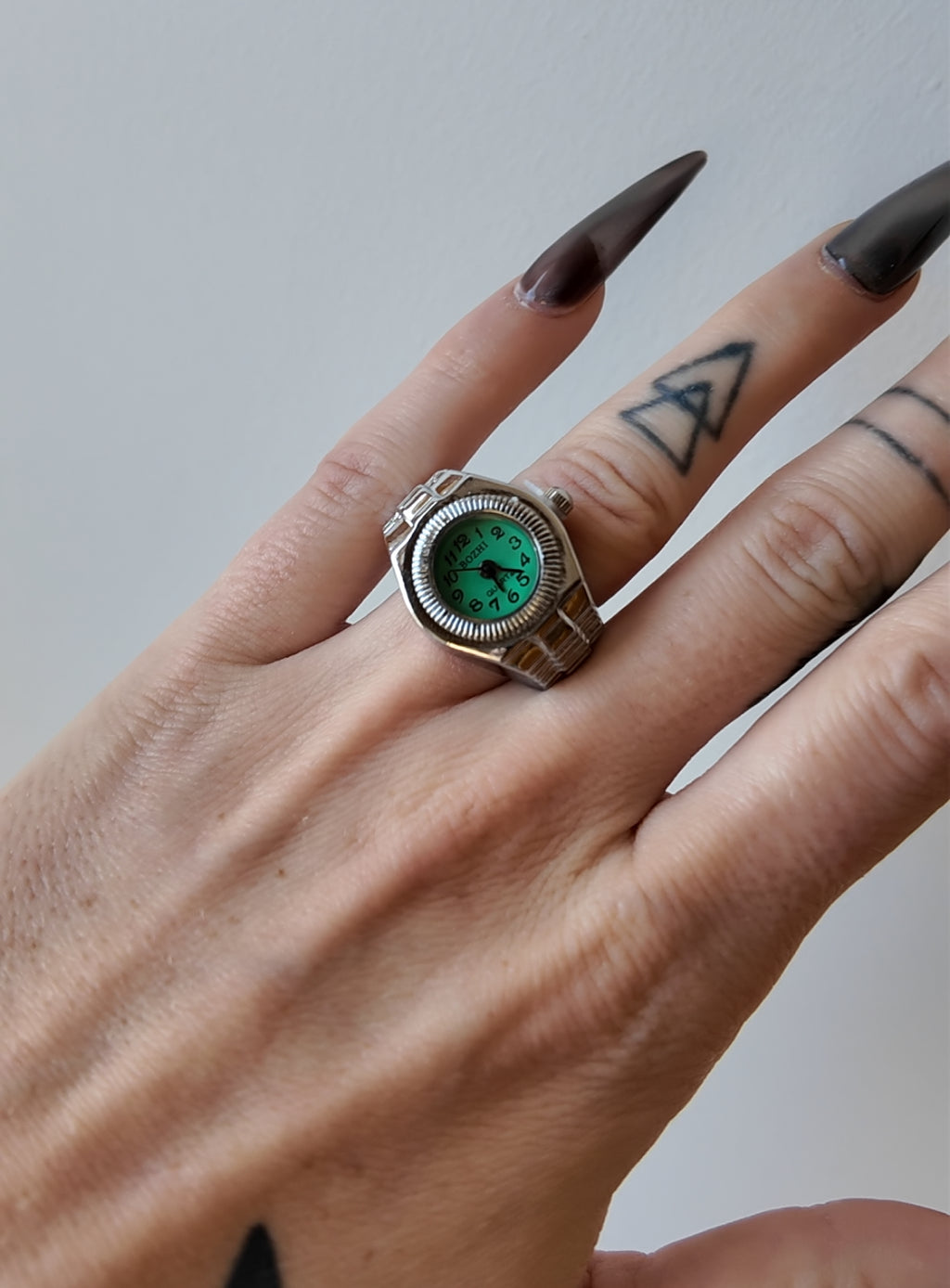 Silver Watch Ring