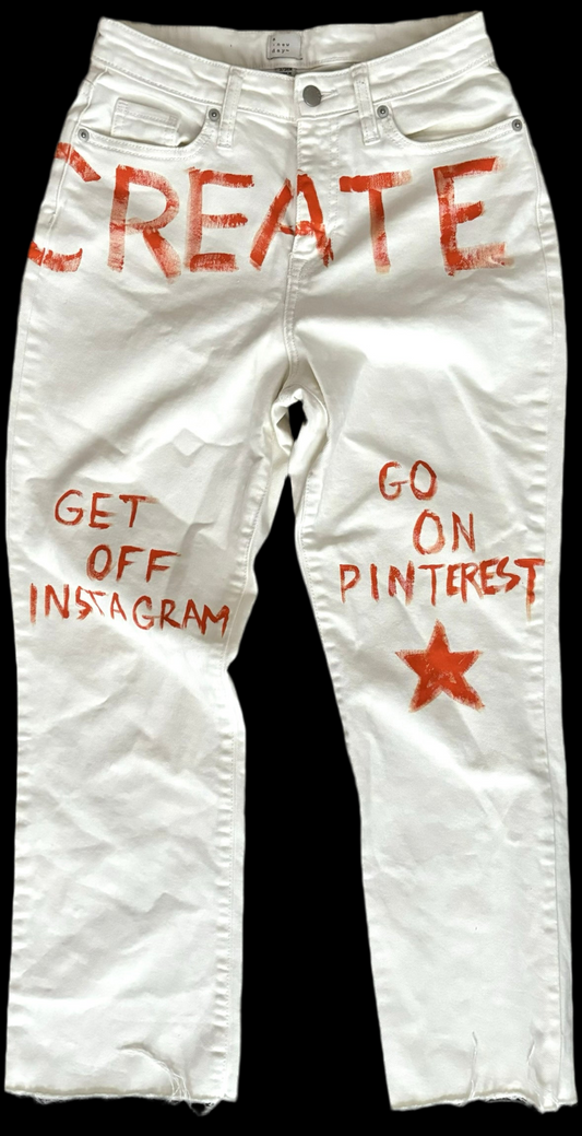 Go on Pinterest! Jeans