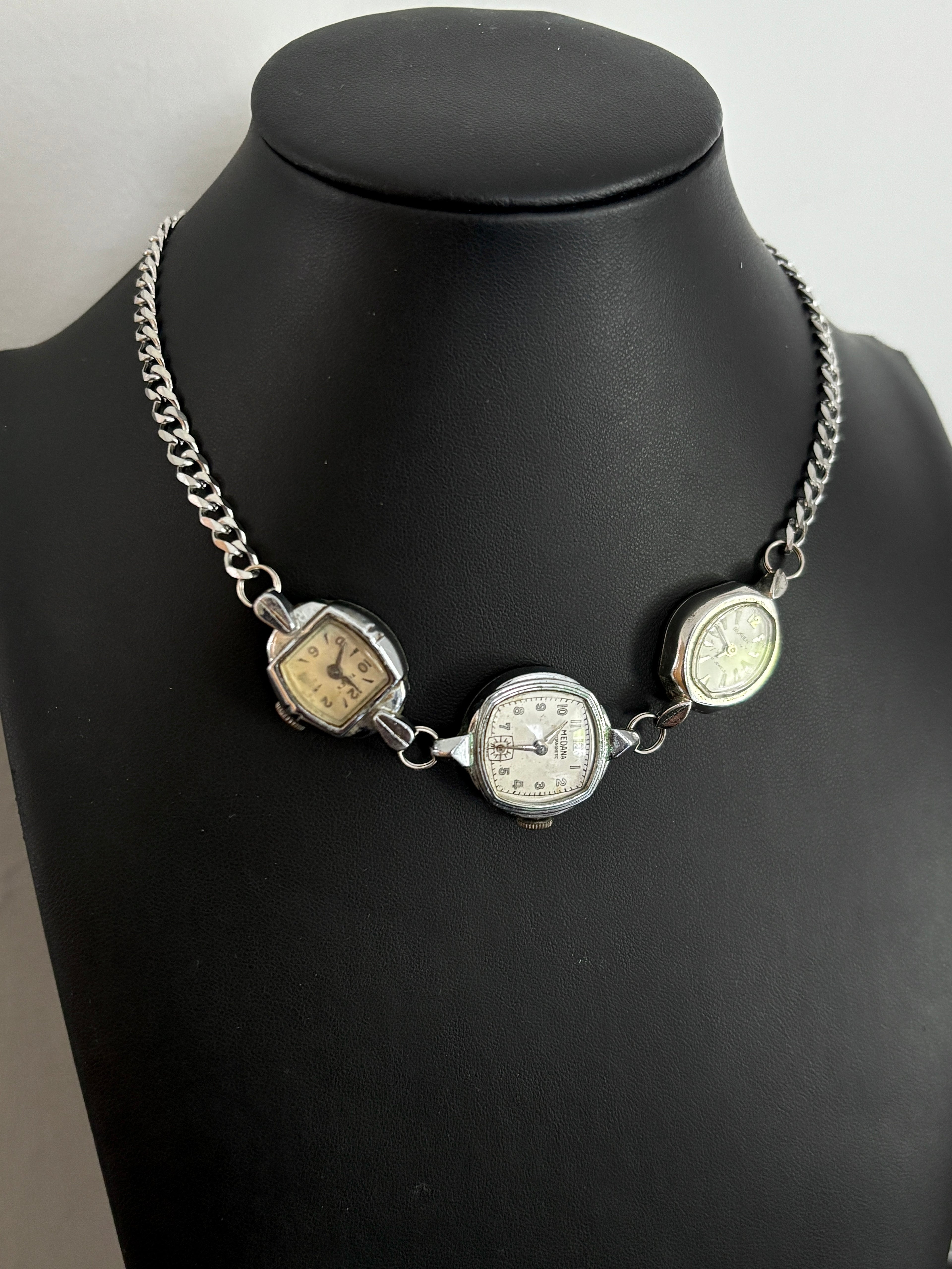 Vintage Silver Time Chain