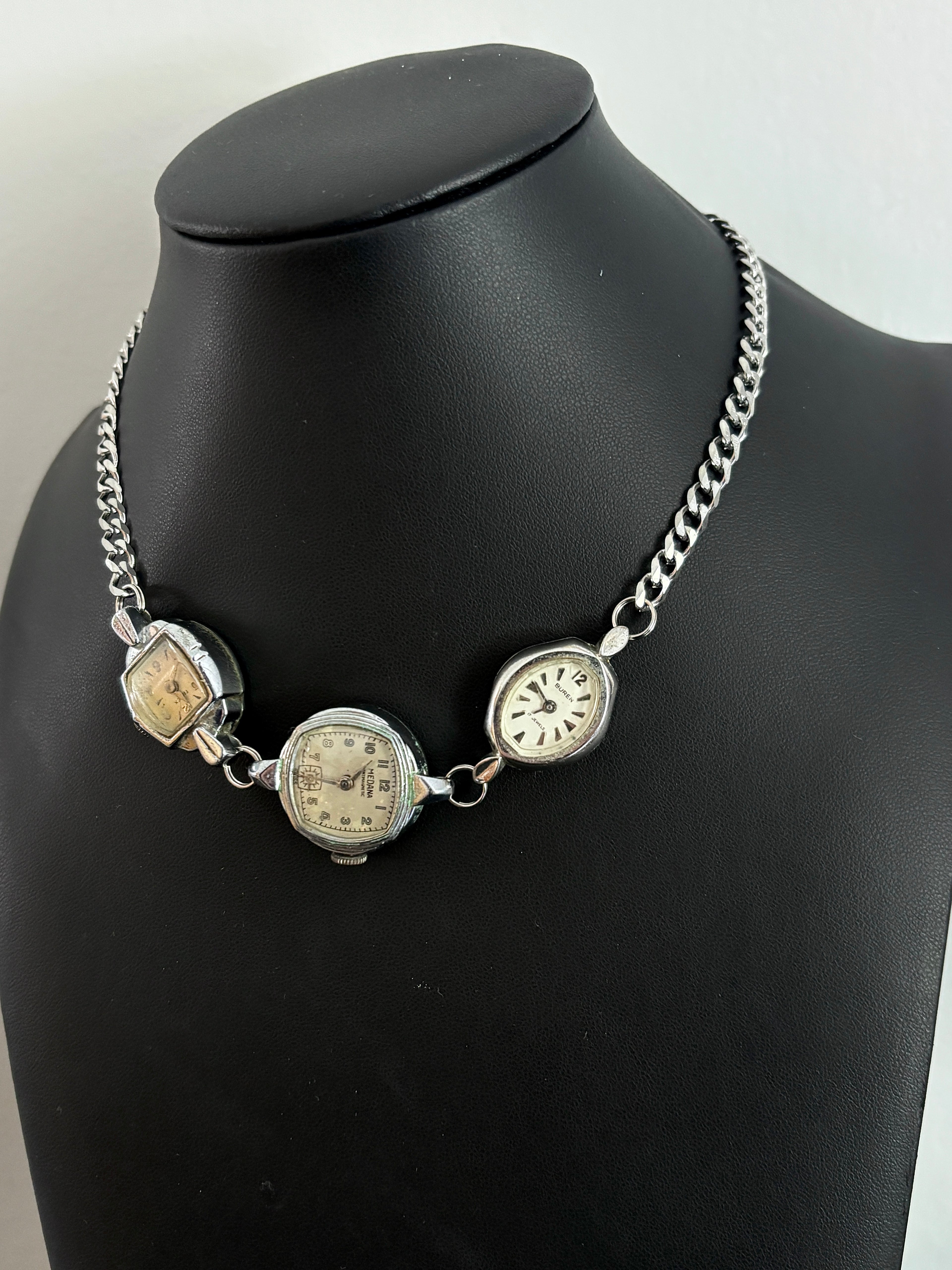 Vintage Silver Time Chain