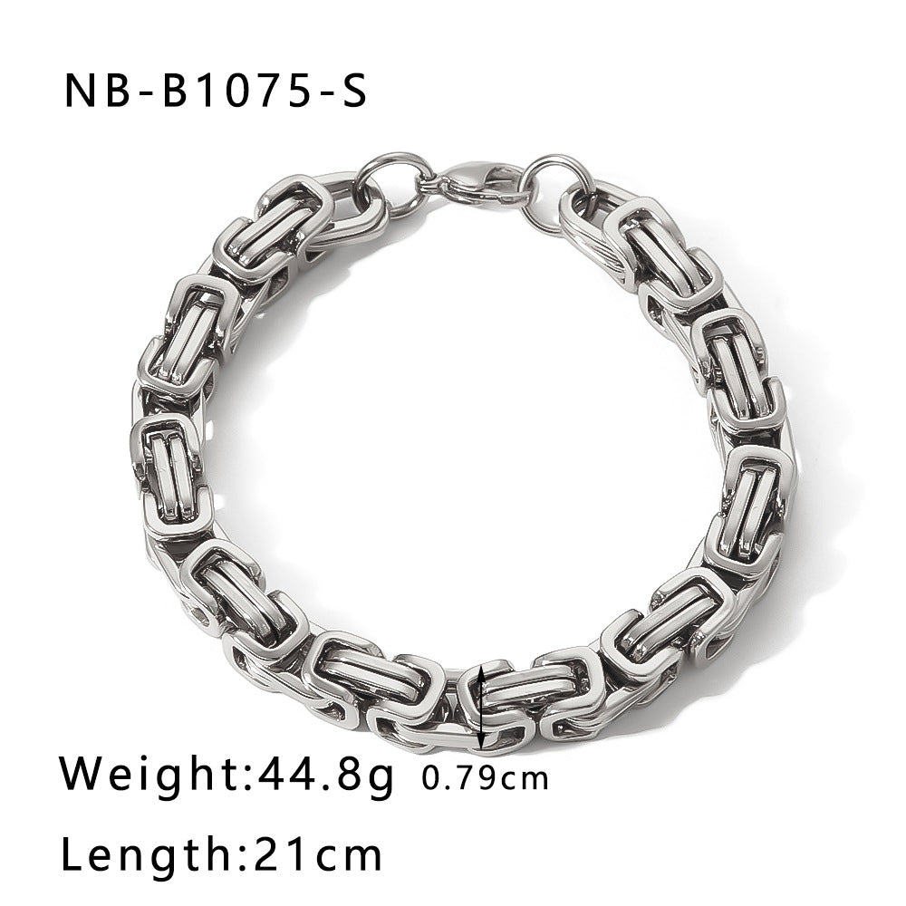 Chunky Steel Bracelet
