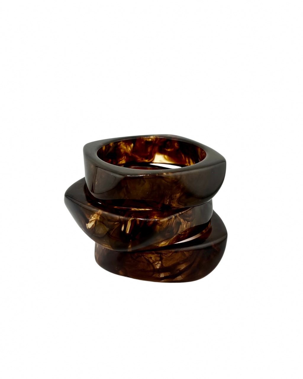 Marbled Coffee Bangle