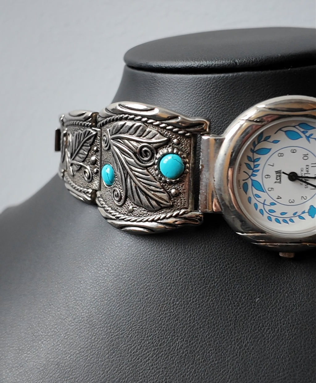 Turquoise Watch Choker