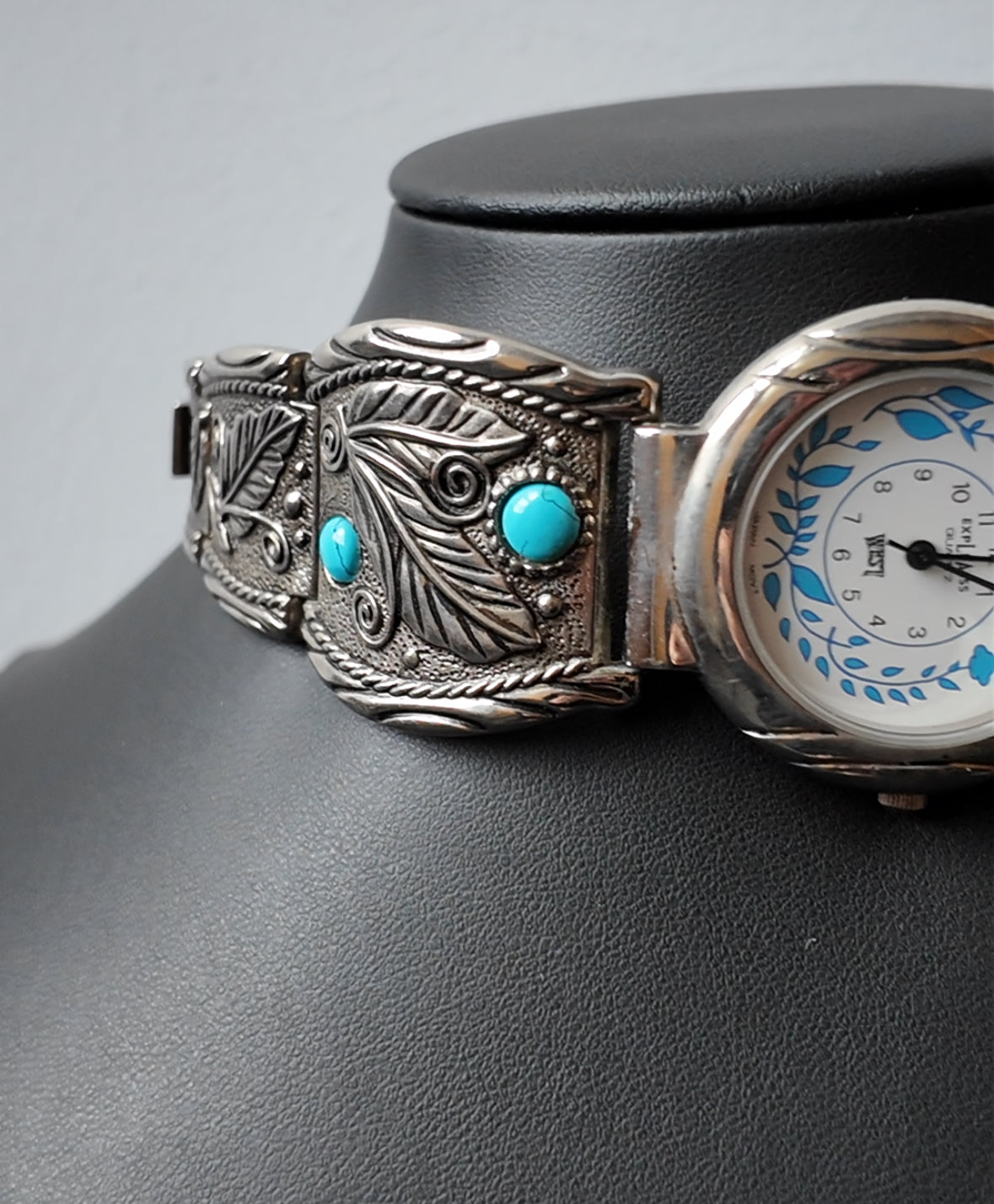 Turquoise Watch Choker