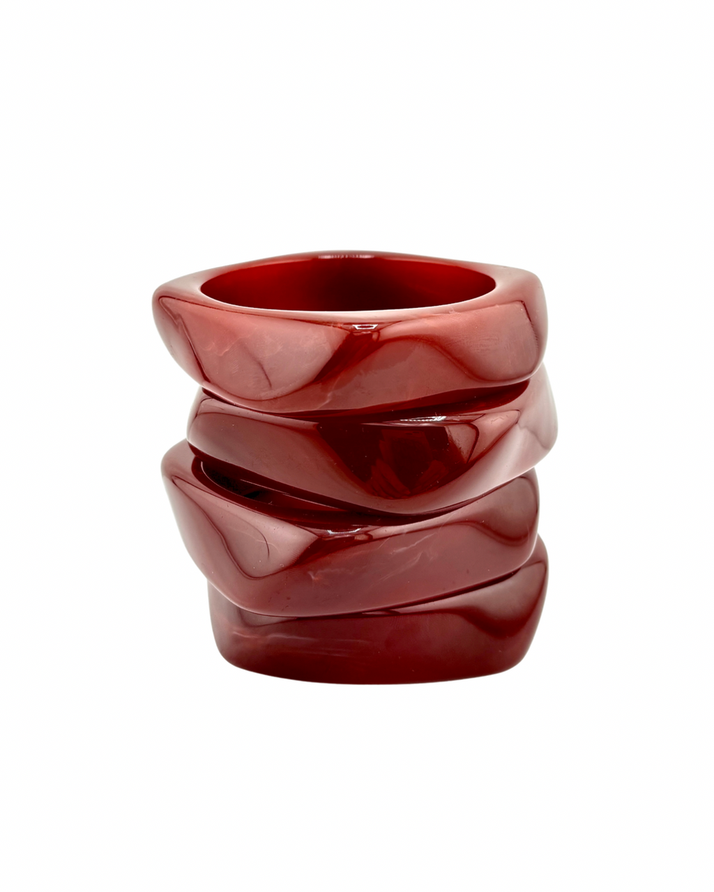 Burgundy Red Bangle