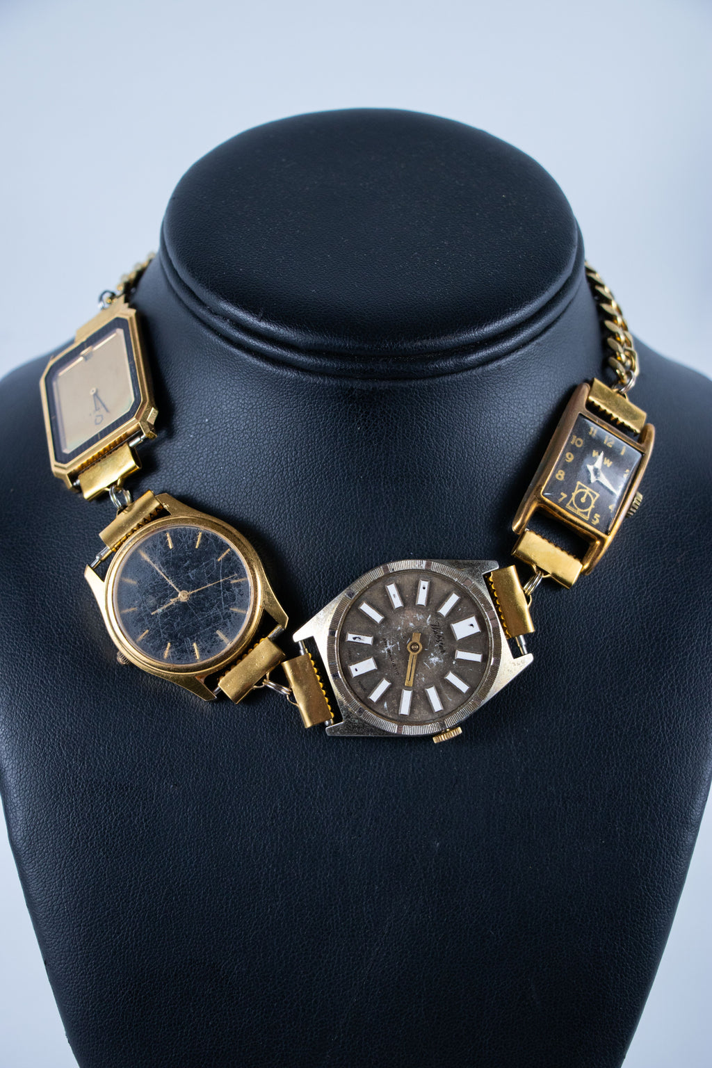 Vintage Gold Watch Necklace