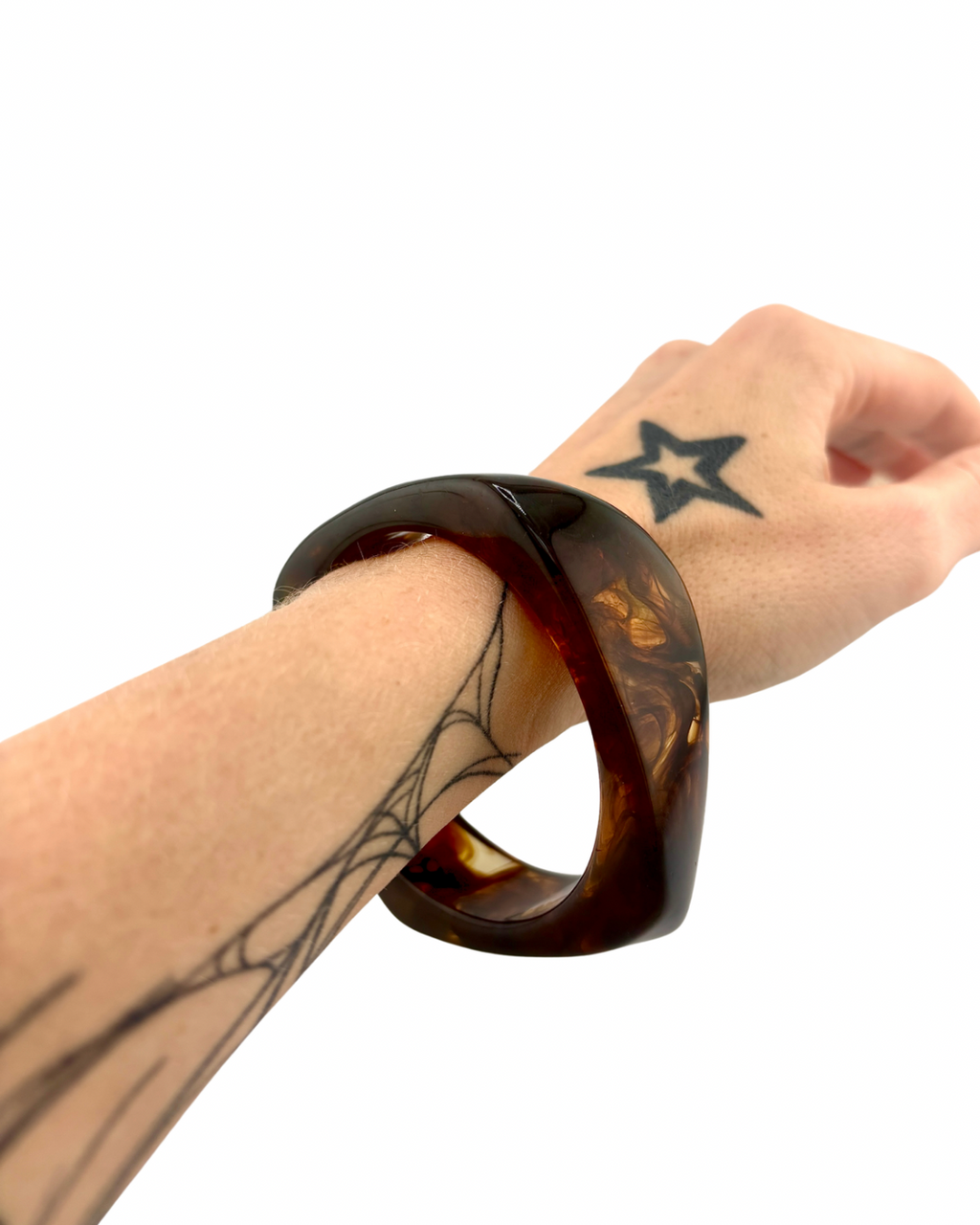Marbled Coffee Bangle