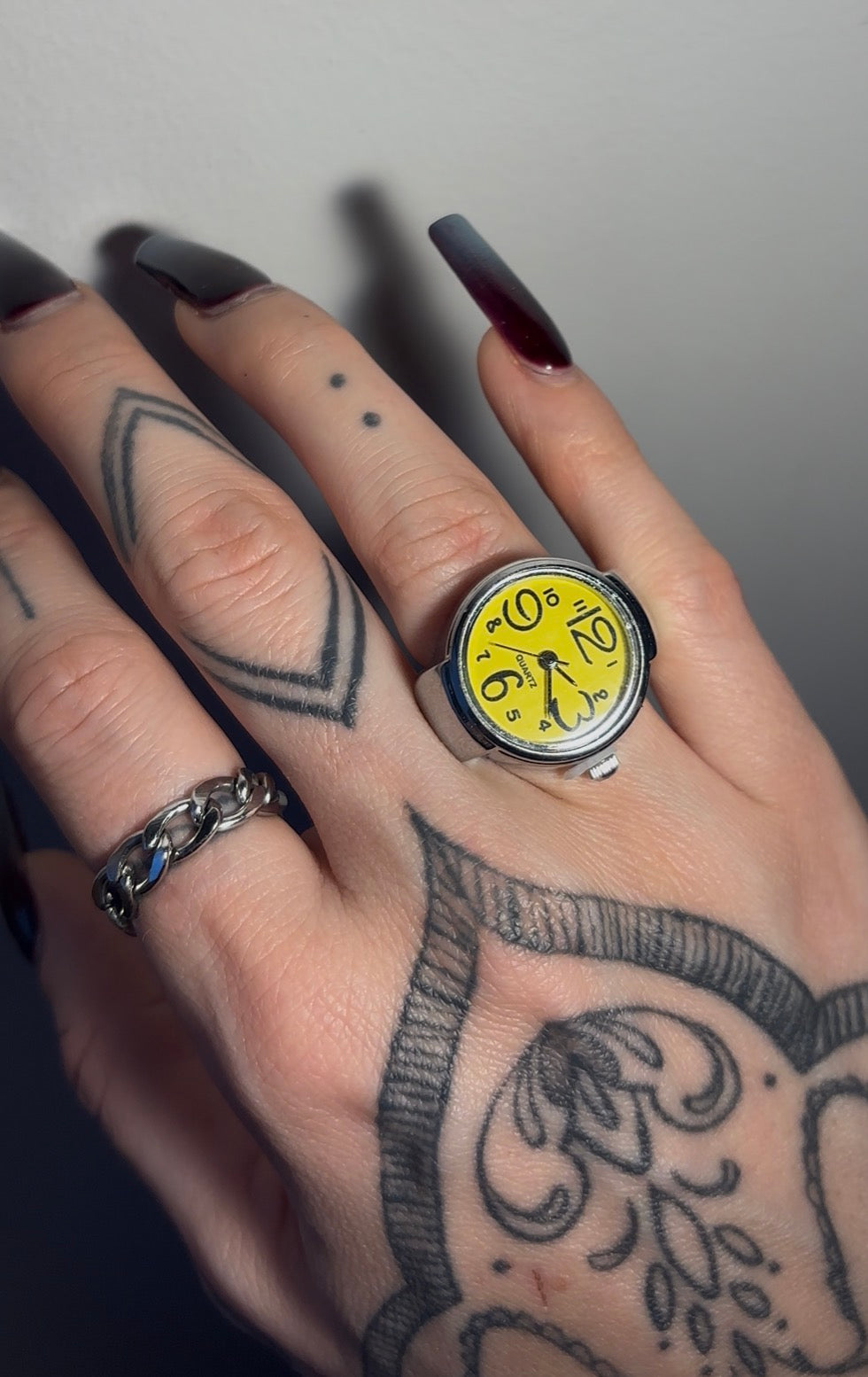 Yellow Watch Ring