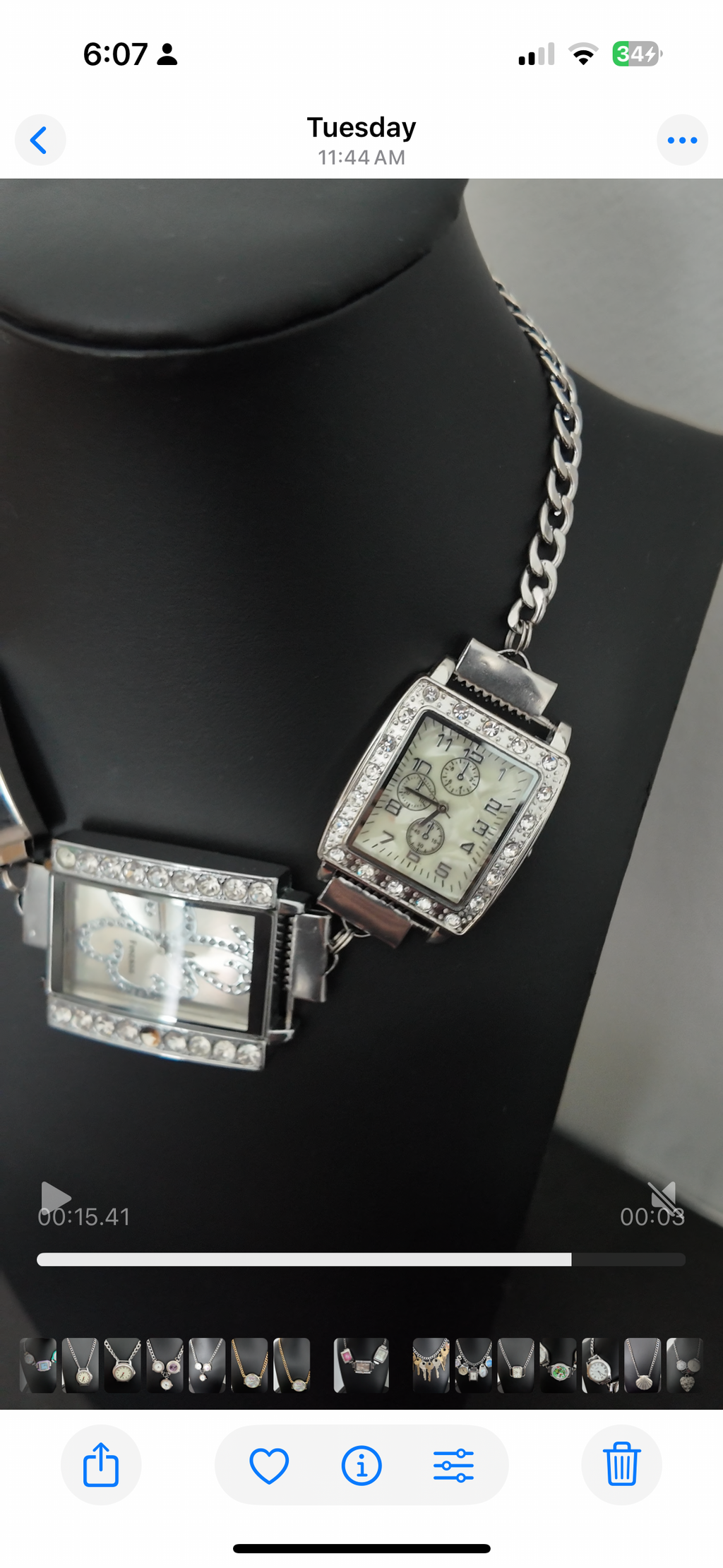 Girl Time Necklace