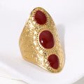 Maximal Red & Gold Ring