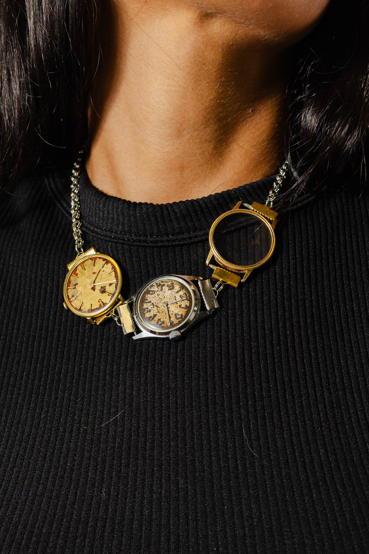 Take me back Watch Necklace