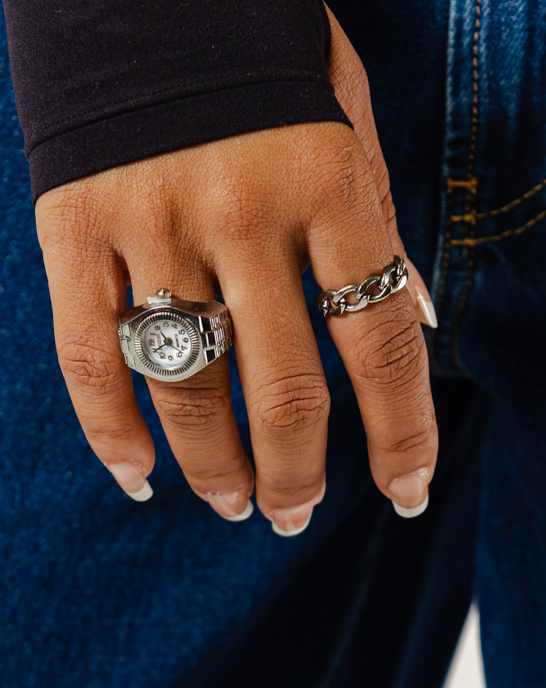 Silver Chain Ring
