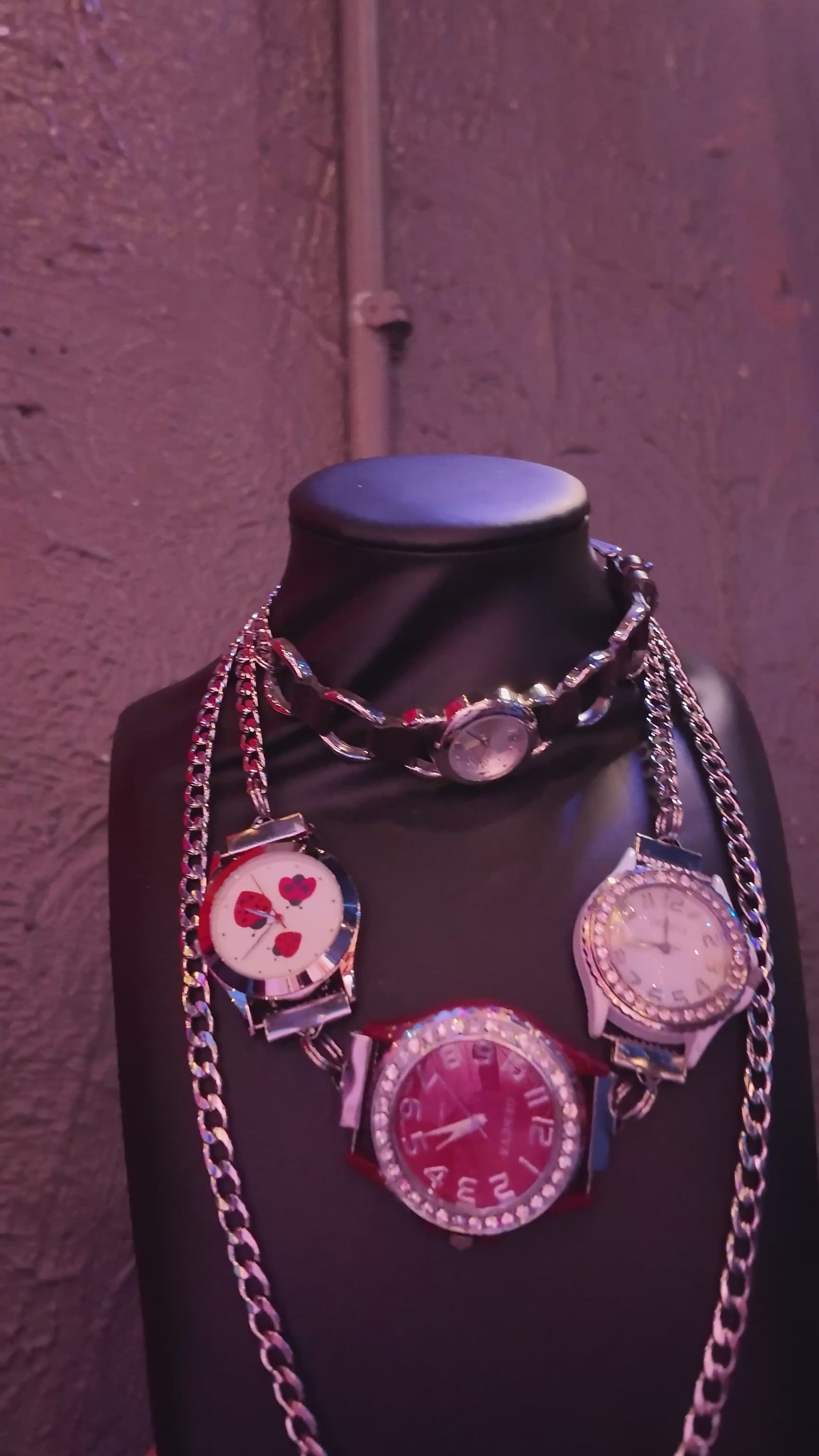Lady Bug Watch Chain