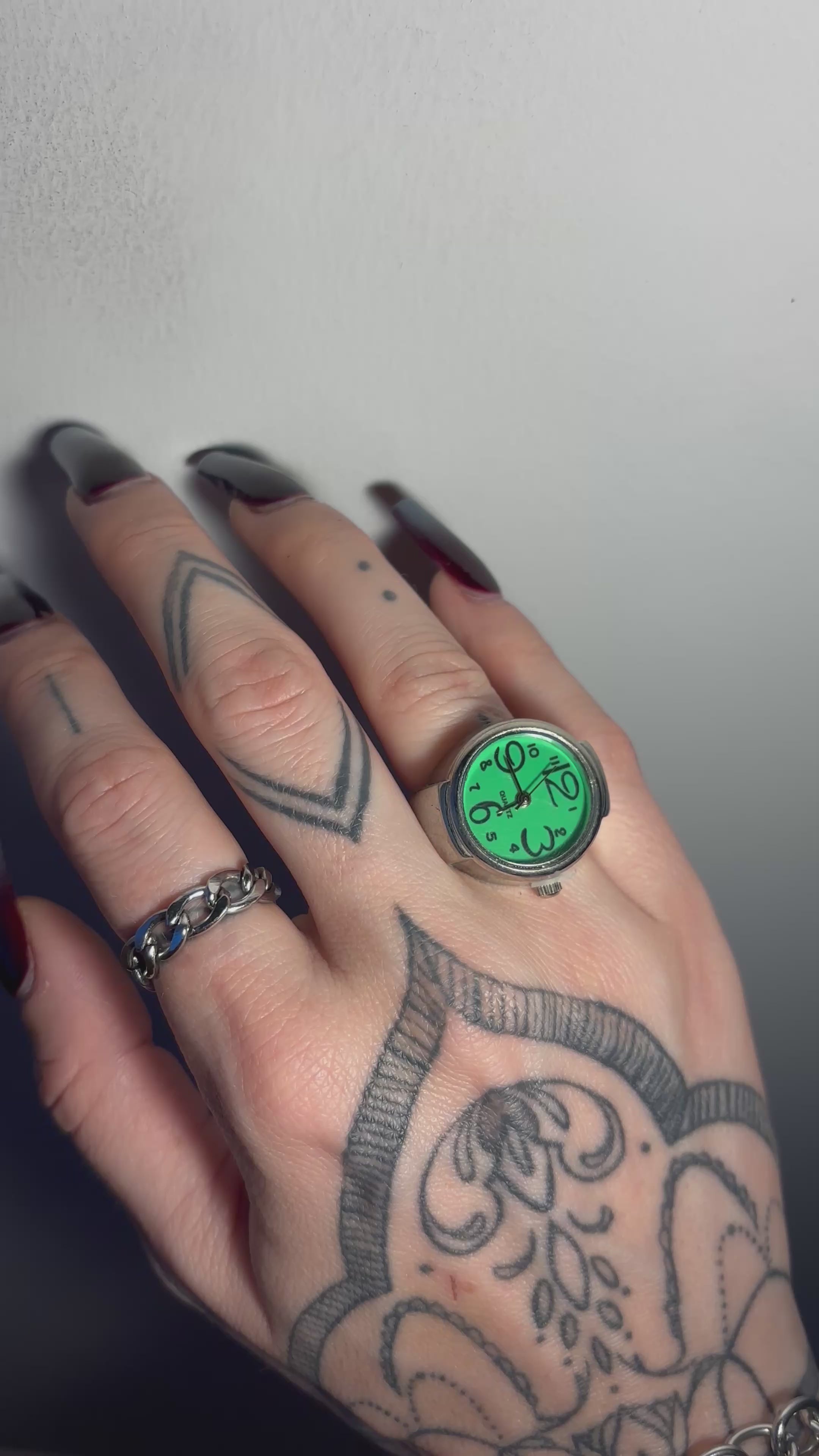 Green Watch Ring