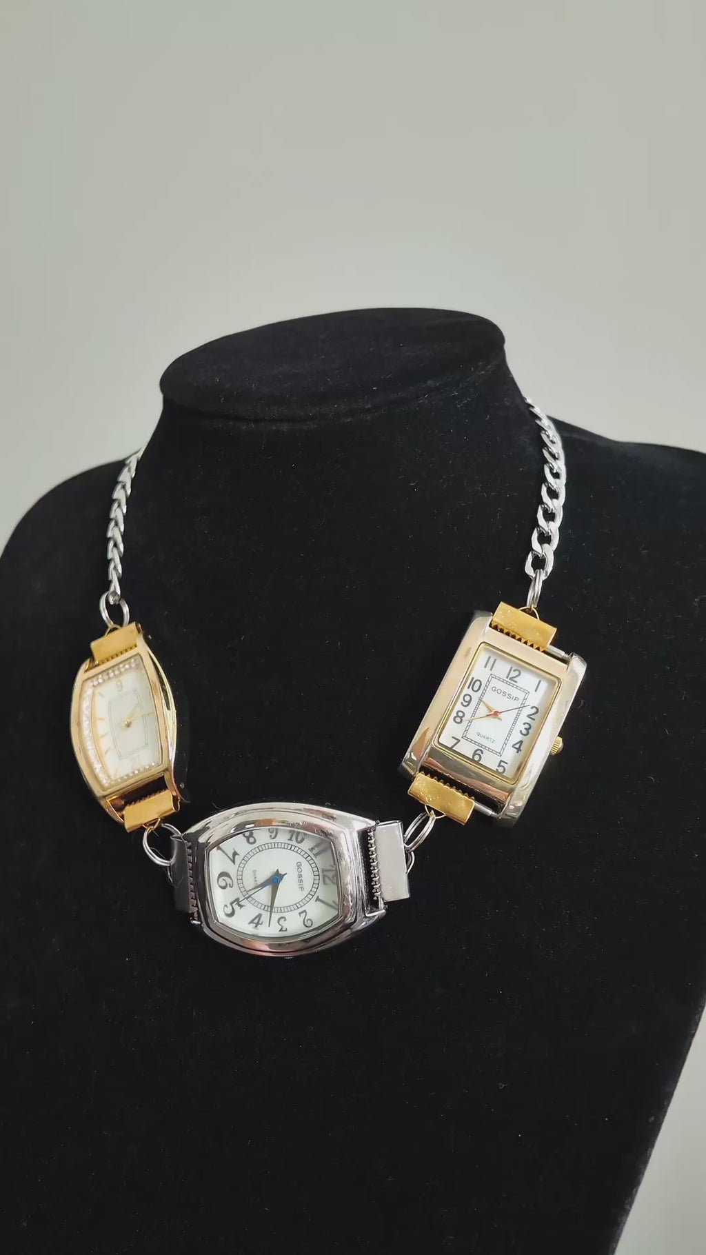 Silver & Gold Forever Watch Chain