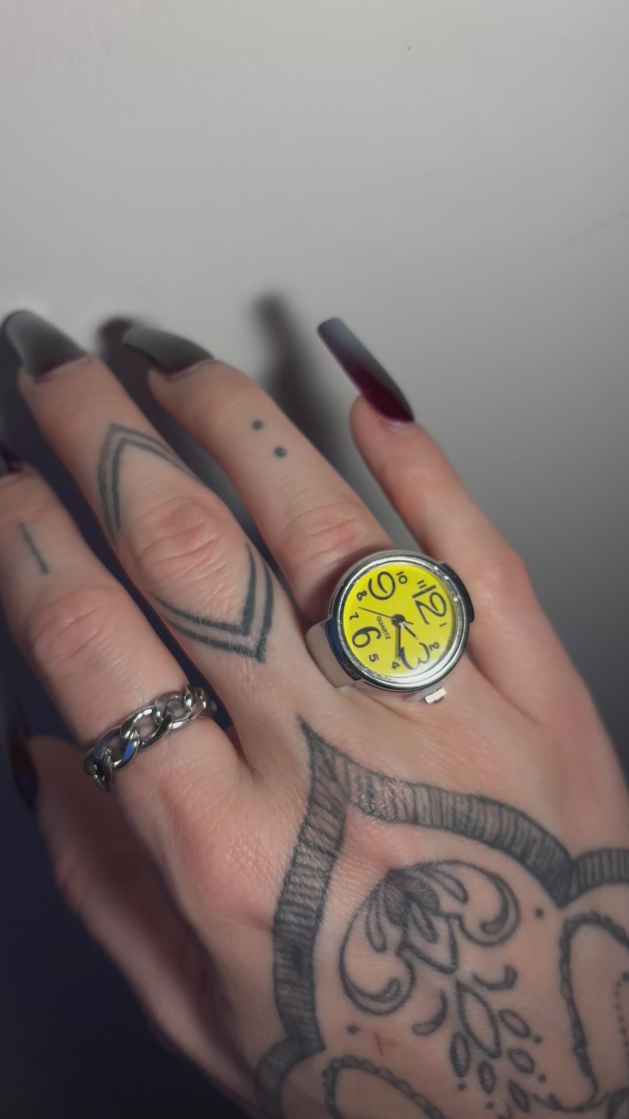 Yellow Watch Ring