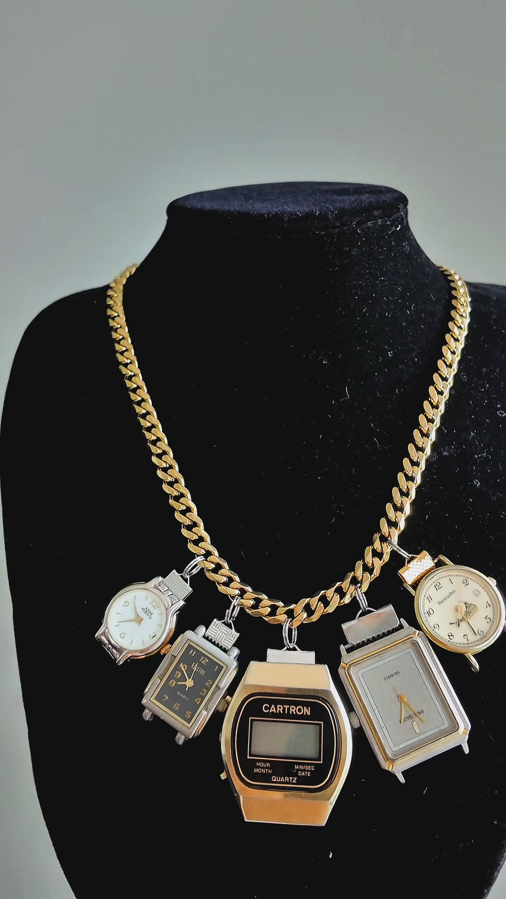 TIL the end of time Charm Necklace