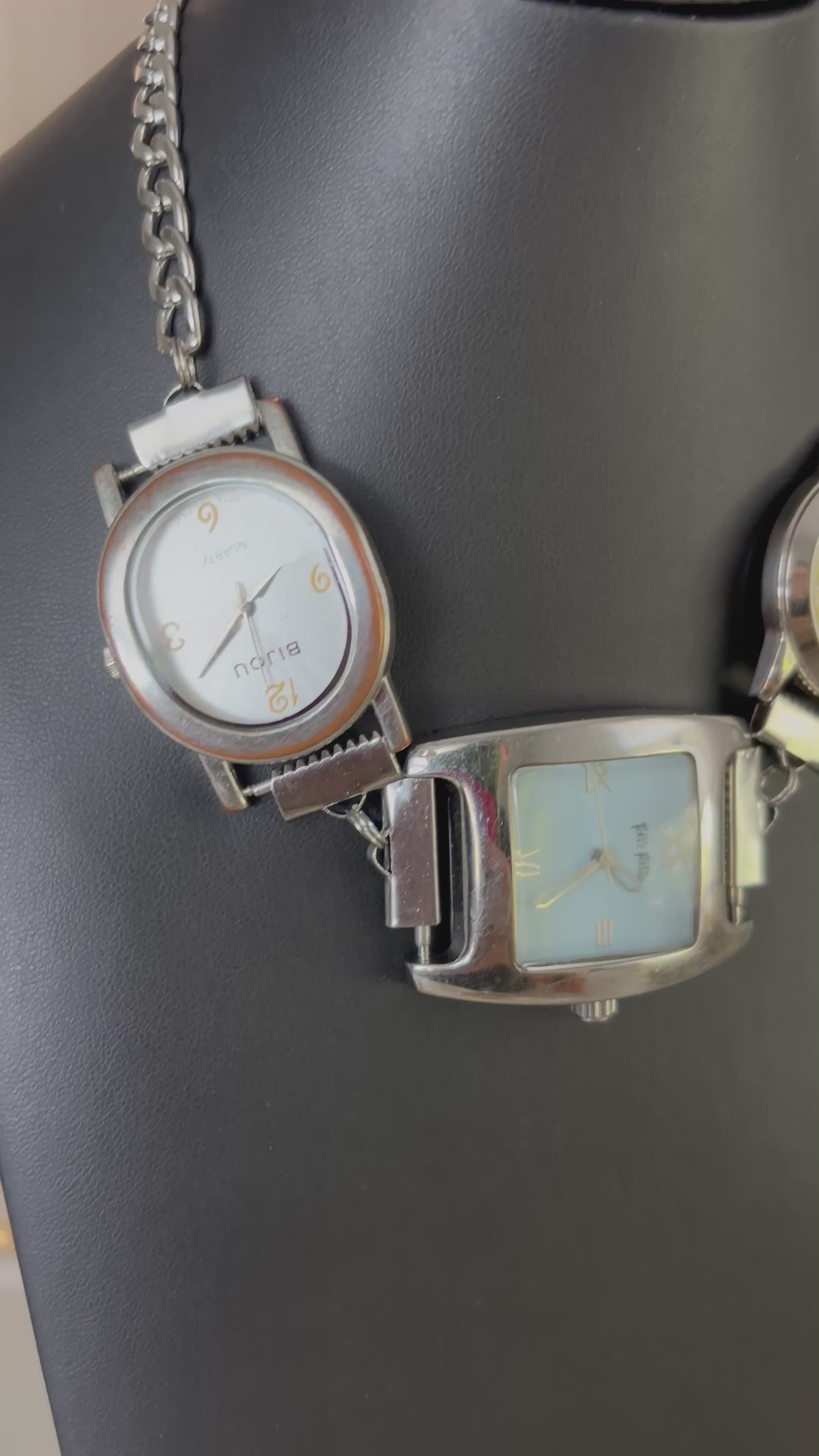 Sunday Watch Necklace