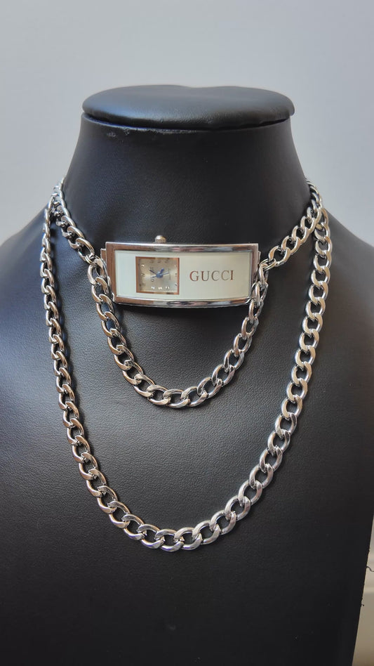 Gucci Layered Watch Choker